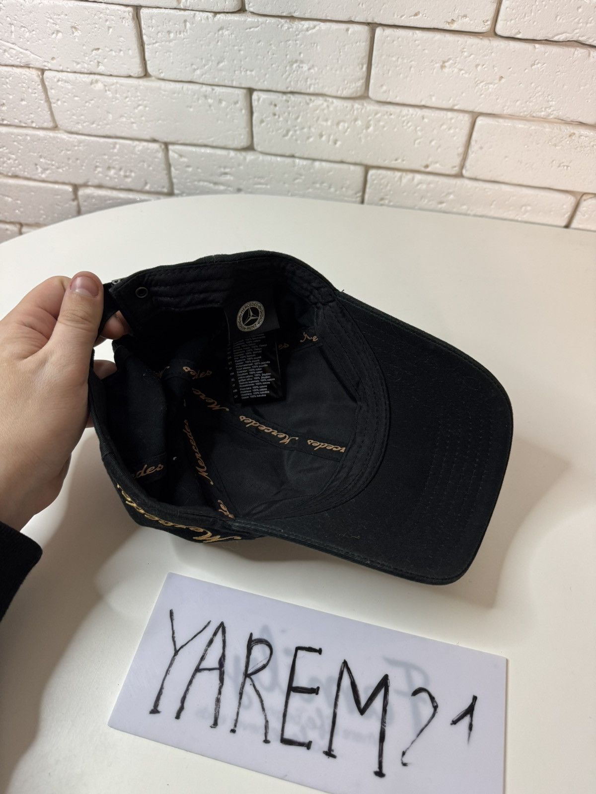 Mercedes-Benz Mercedes Benz vintage cap hat Size ONE SIZE - 4 Thumbnail