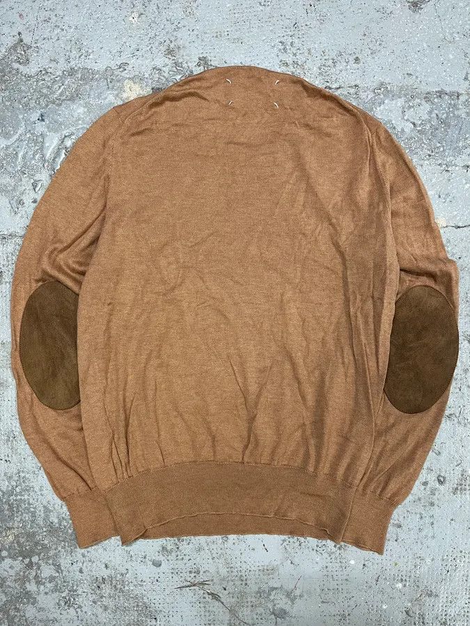 Maison Margiela Maison Margiela Brown Signature Padded Camel Sweater Size US M / EU 48-50 / 2 - 6 Thumbnail