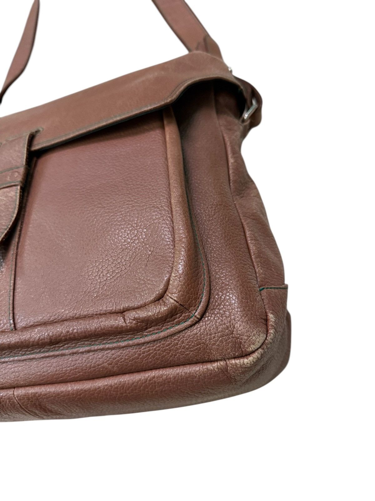 Kenzo VINTAGE KENZO PARIS LEATHER MASENGER BAG Size ONE SIZE - 5 Thumbnail