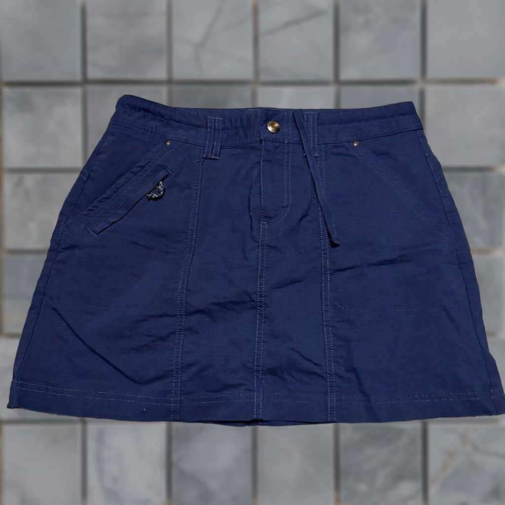 Vintage Title Nine Skirt Womens 6 Navy Blue Pull On Outdoors Hiking Casual Granola Size 28" / US 6 / IT 42 - 1 Thumbnail