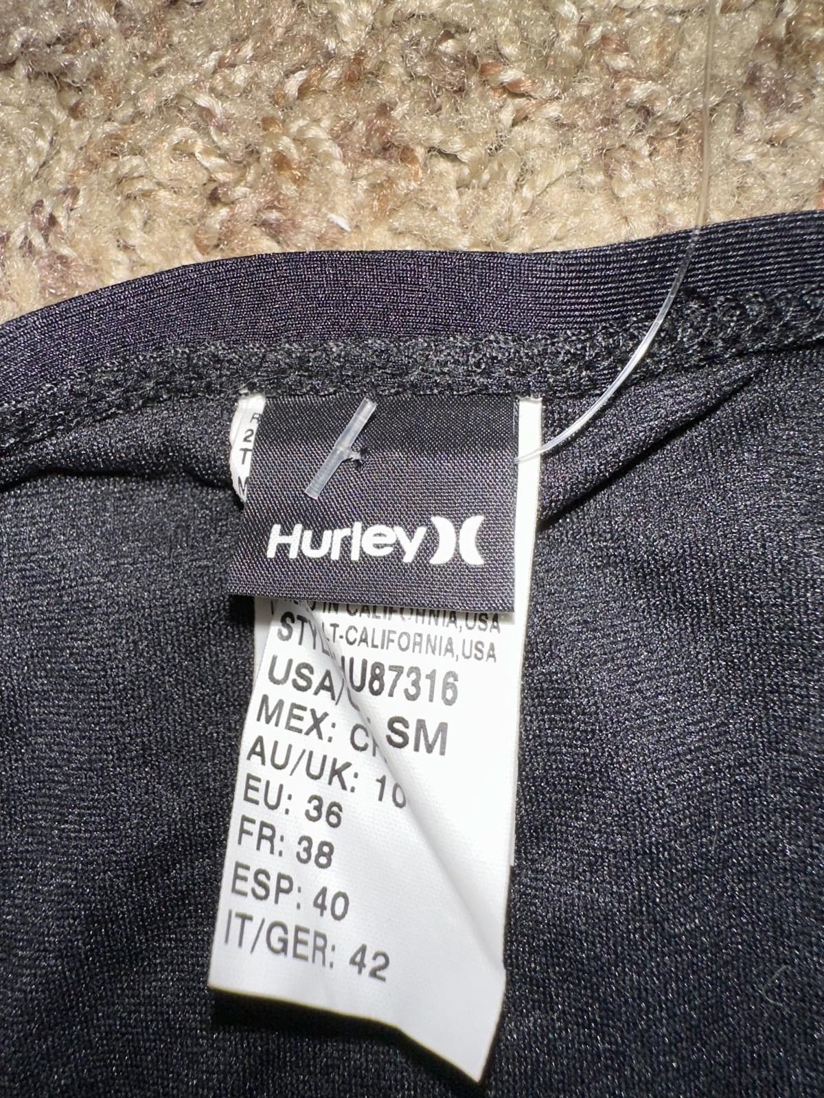 Hurley Hurley Women’s Max Solid Moderate Bikini Bottom Size ONE SIZE - 4 Thumbnail