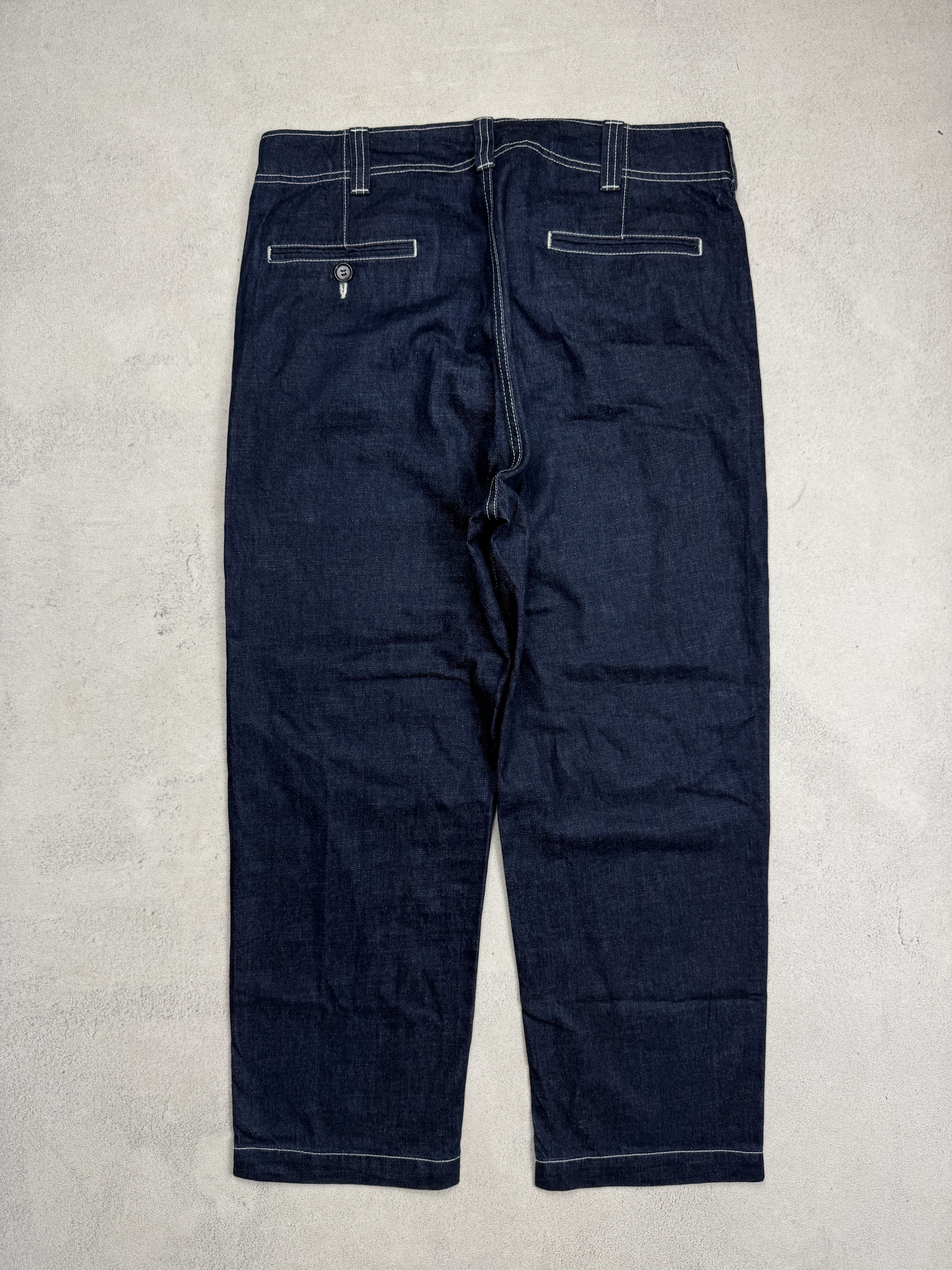 Comme des Garcons AD2010 Comme Des Garcons Homme Denim Pants Size US 34 / EU 50 - 2 Thumbnail