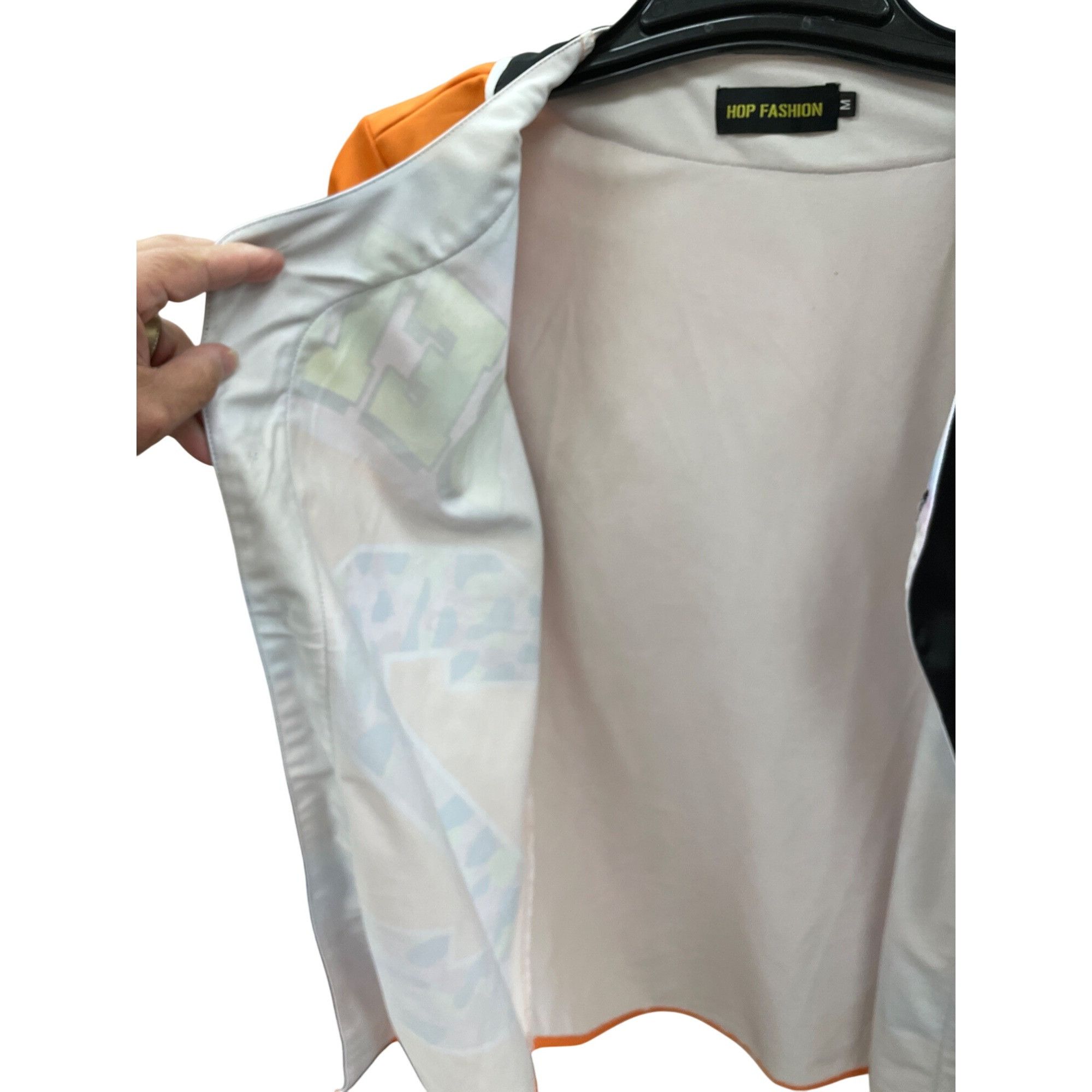 Other Hop Fashion Bel-Air 23 womans orange green Jersey Size M S Size M / US 6-8 / IT 42-44 - 14 Thumbnail