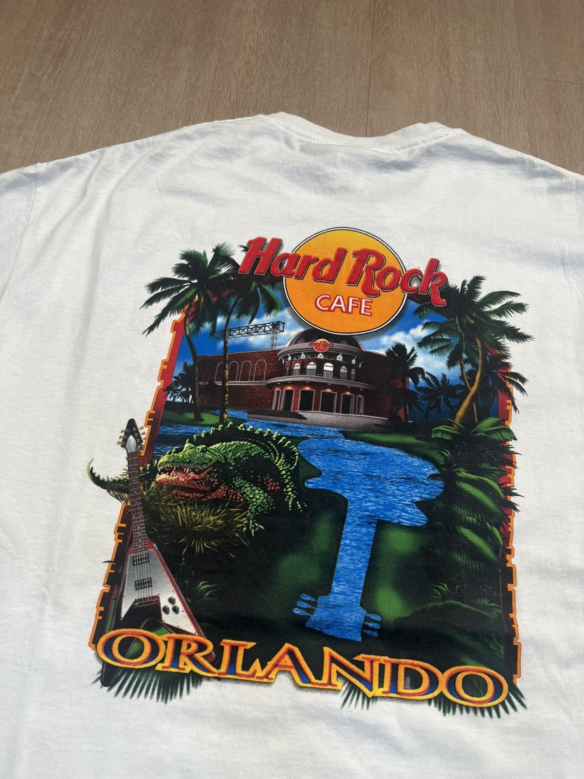 Vintage Vintage Hard Rock Shirt XL Size US XL / EU 56 / 4 - 1 Thumbnail