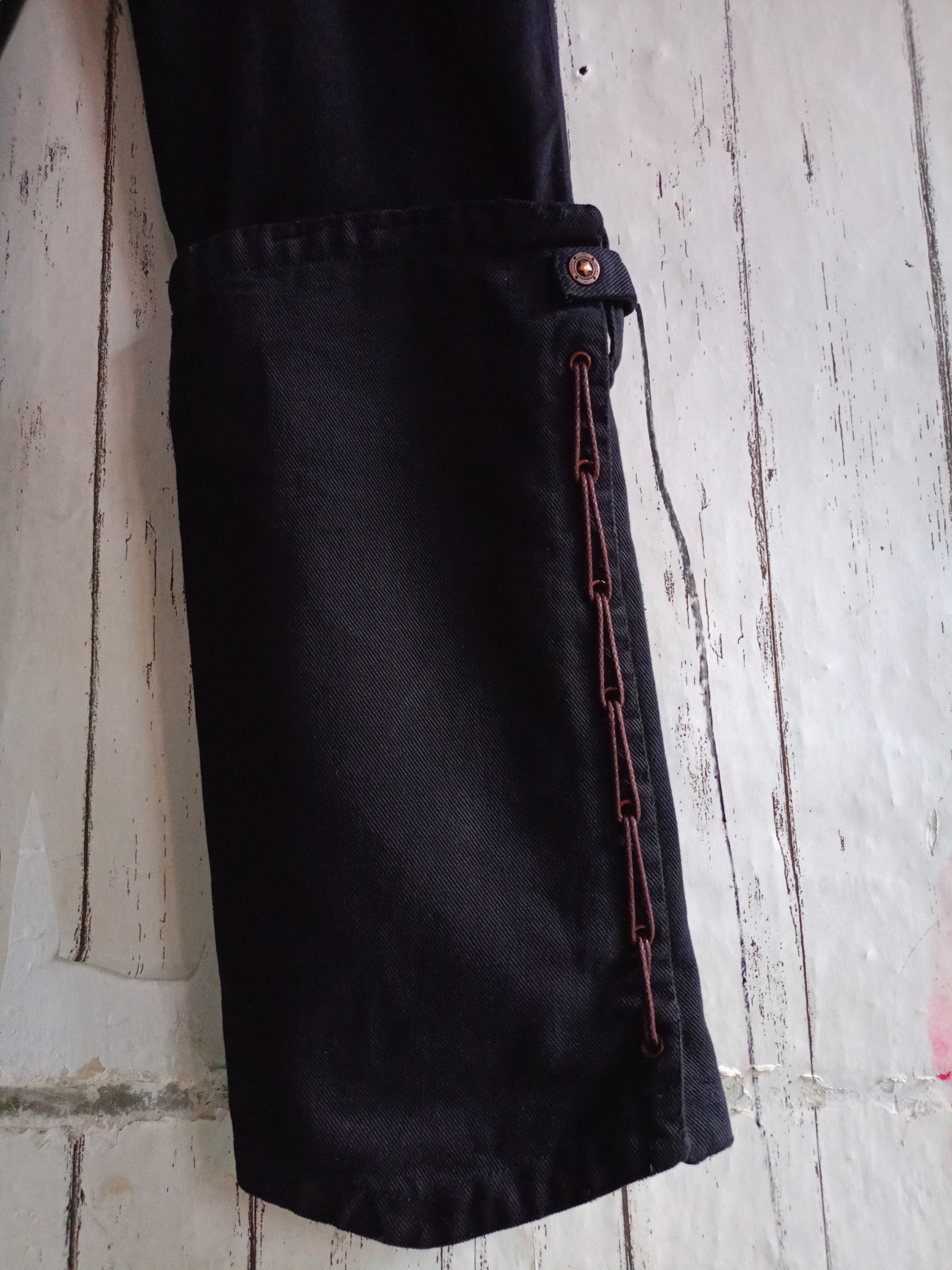 Designer × Just Cavalli × Roberto Cavalli Just cavalli black pants Size 28" / US 6 / IT 42 - 4 Thumbnail