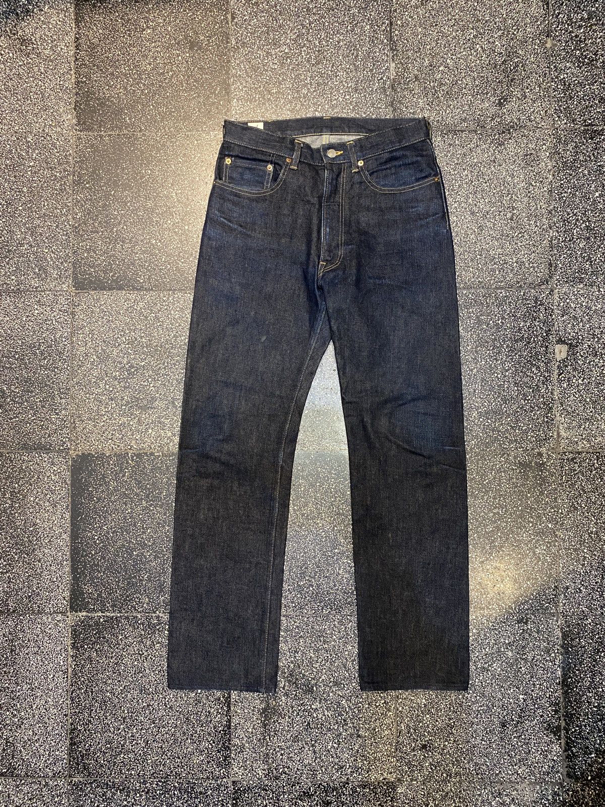 ANATOMICA × Japanese Brand Anatomica, High Waisted 618 Original Seamless Denim Indigo Size US 31 - 1 Thumbnail
