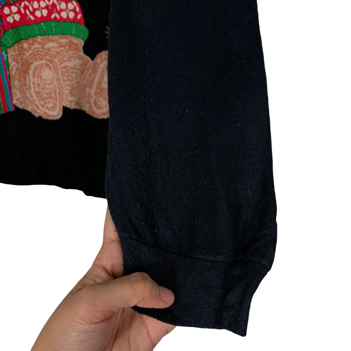 Vintage NUT CRACKER Teddy Bear Graphics Sweater #2321-C104 Size XL / US 12-14 / IT 48-50 - 9 Thumbnail