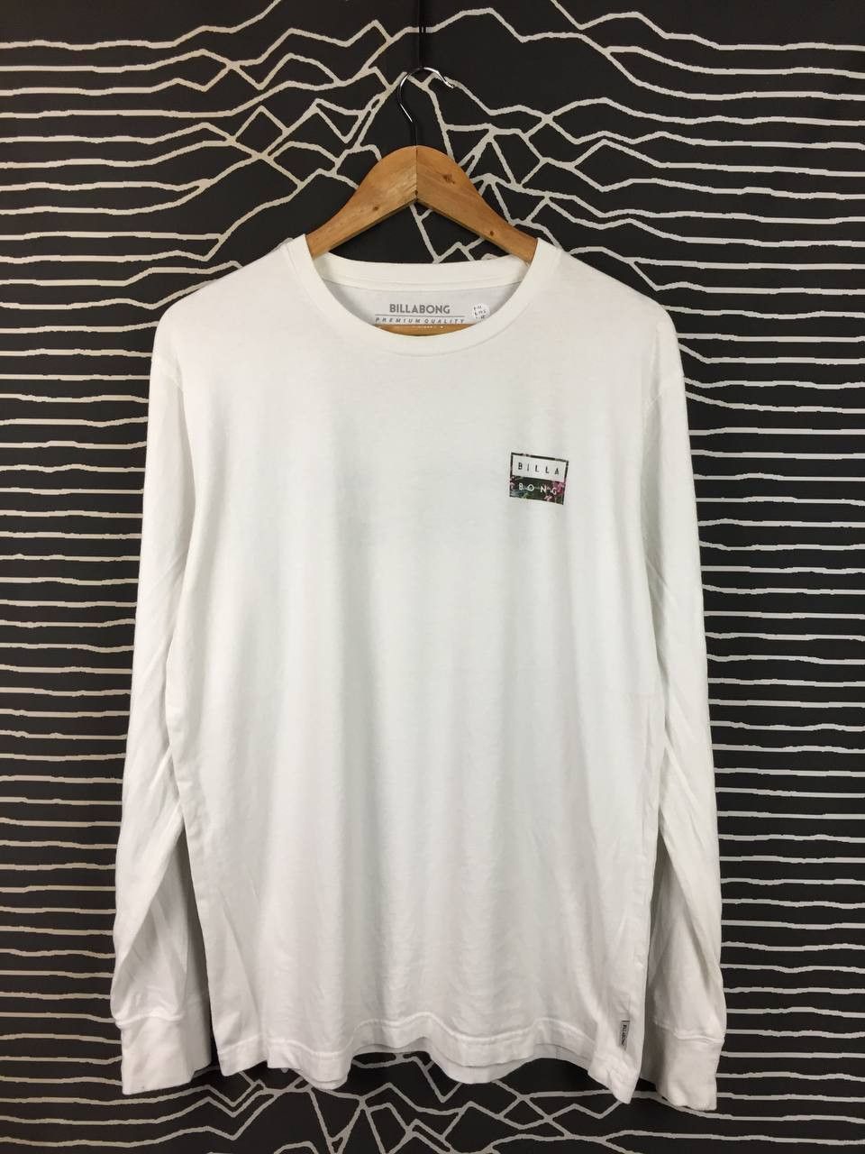 Billabong Billabong Surf Lifestyle Floral Box Logo Long Sleeve Tee Size US L / EU 52-54 / 3 - 6 Thumbnail