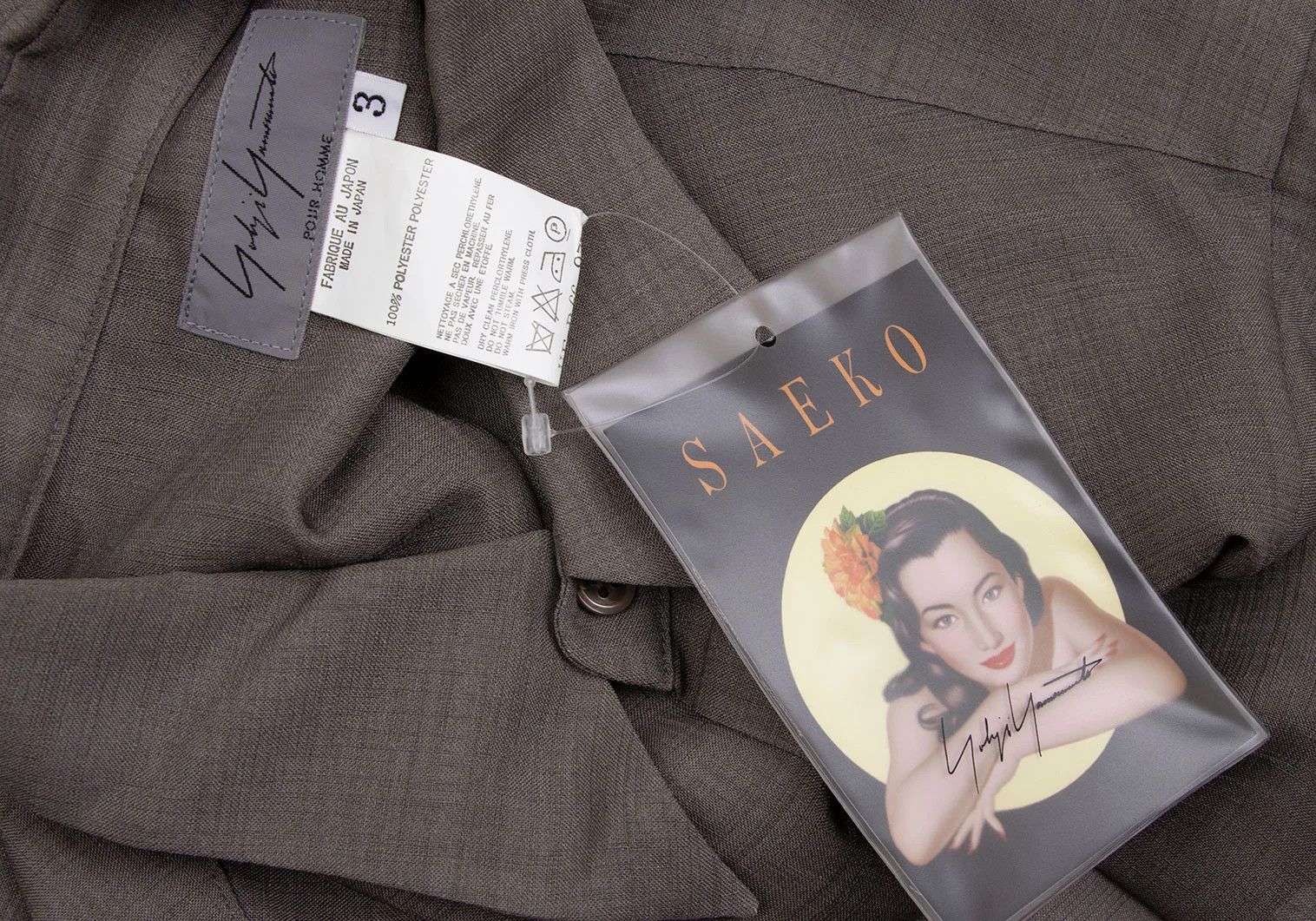 Yohji Yamamoto Yohji Yamamoto Actor Print Snap Short Sleeve Shirt Size US M / EU 48-50 / 2 - 13 Thumbnail