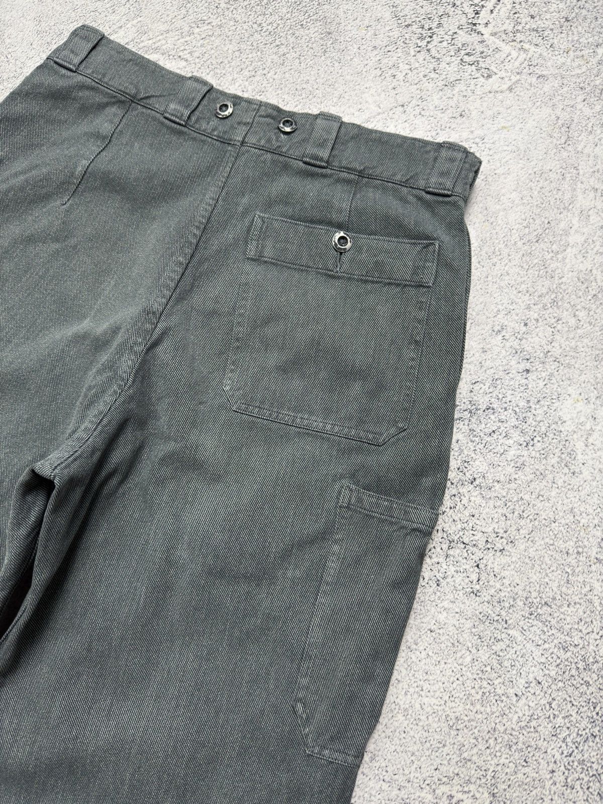 Vintage Vintage Swiss Army Salt & Pepper Denim Work Trousers Pants Size US 34 / EU 50 - 15 Thumbnail