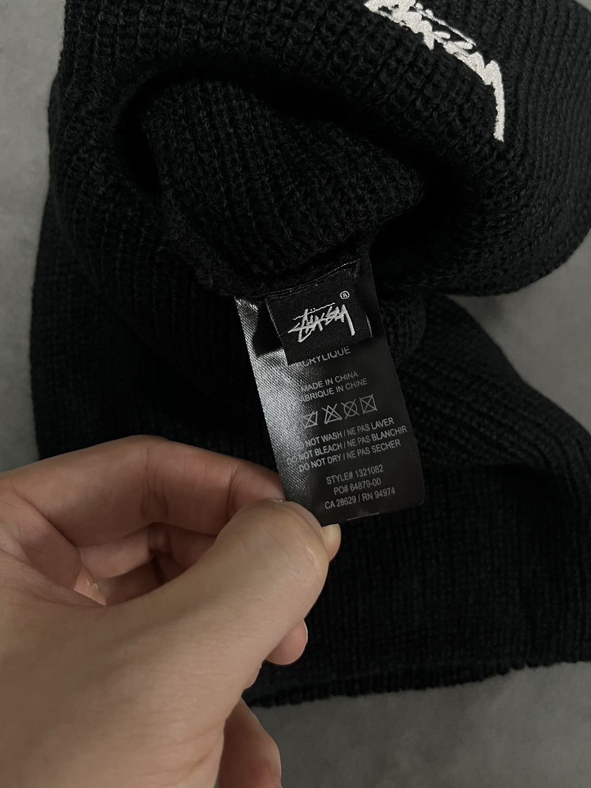 Stussy Rare Stussy Stock Knit Balaclava Black Ski Mask OS Size ONE SIZE - 6 Thumbnail