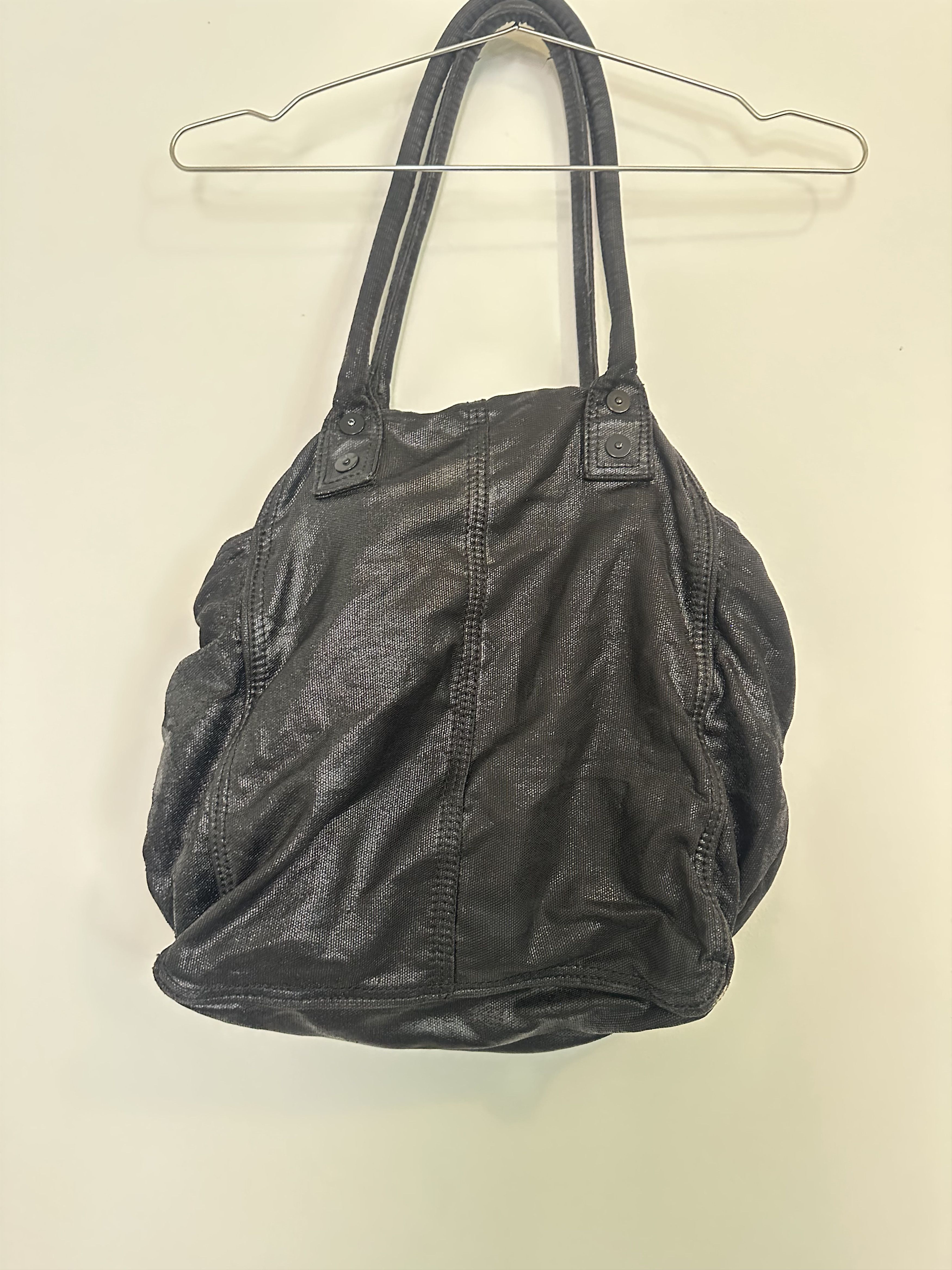 Rare DIESEL Grunge Bag Turnlock Y2K Leather Hobo Bag