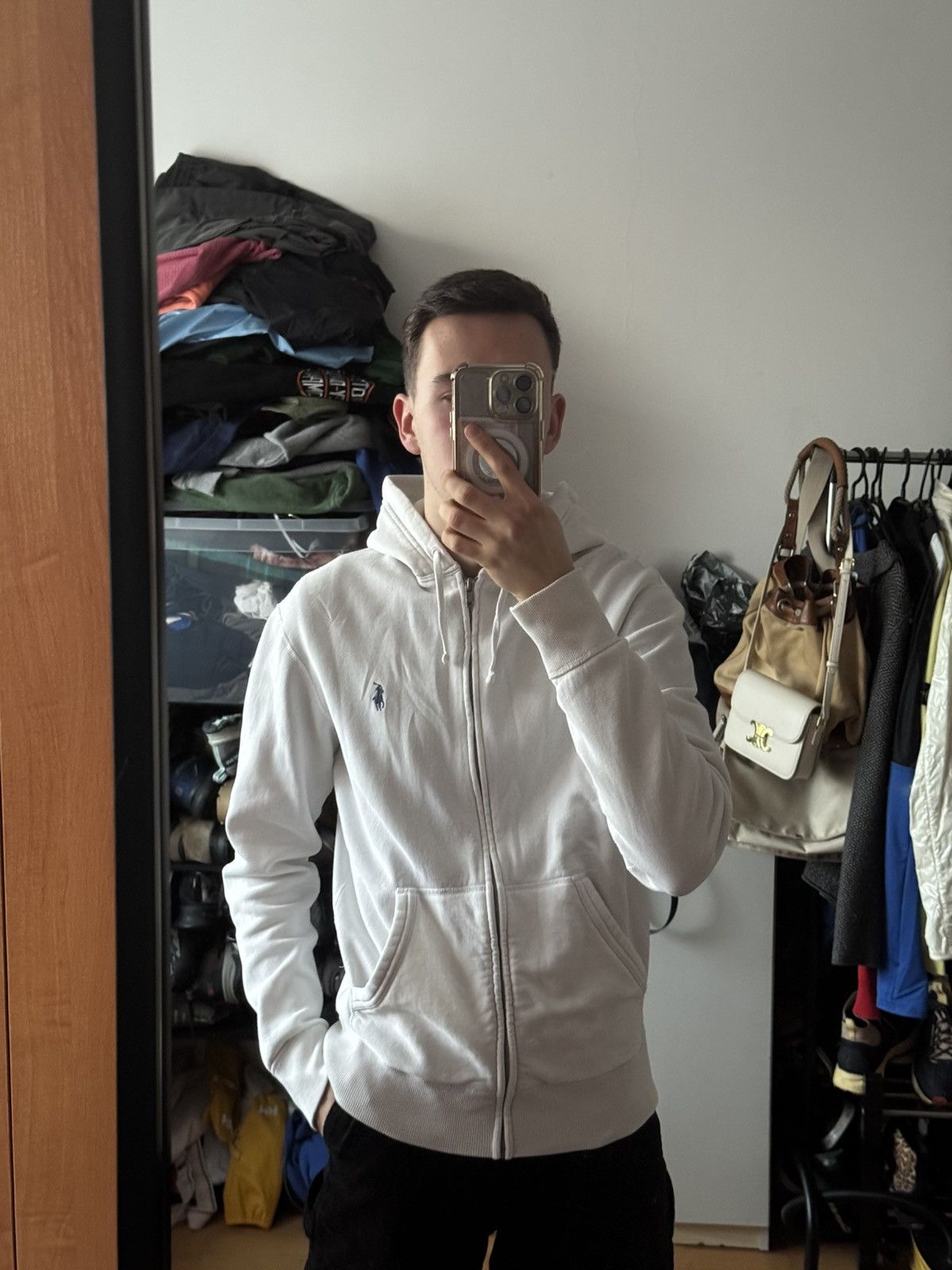 Polo Ralph Lauren Polo Ralph Lauren Full Zipper Hoodie Vintage zip Chief Keef Size US S / EU 44-46 / 1 - 14 Thumbnail