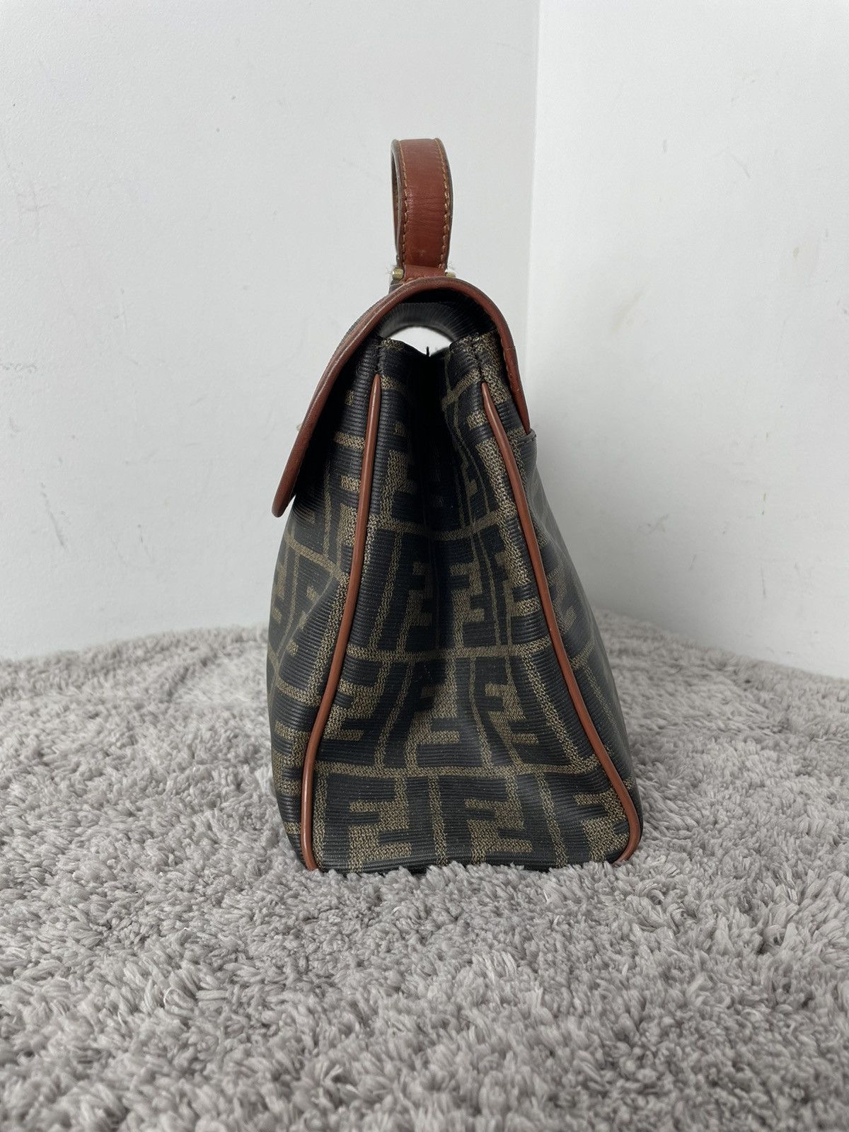 Fendi FENDI Bag FF 2 WAY Monogram With Crossbody Strap Size ONE SIZE - 8 Thumbnail