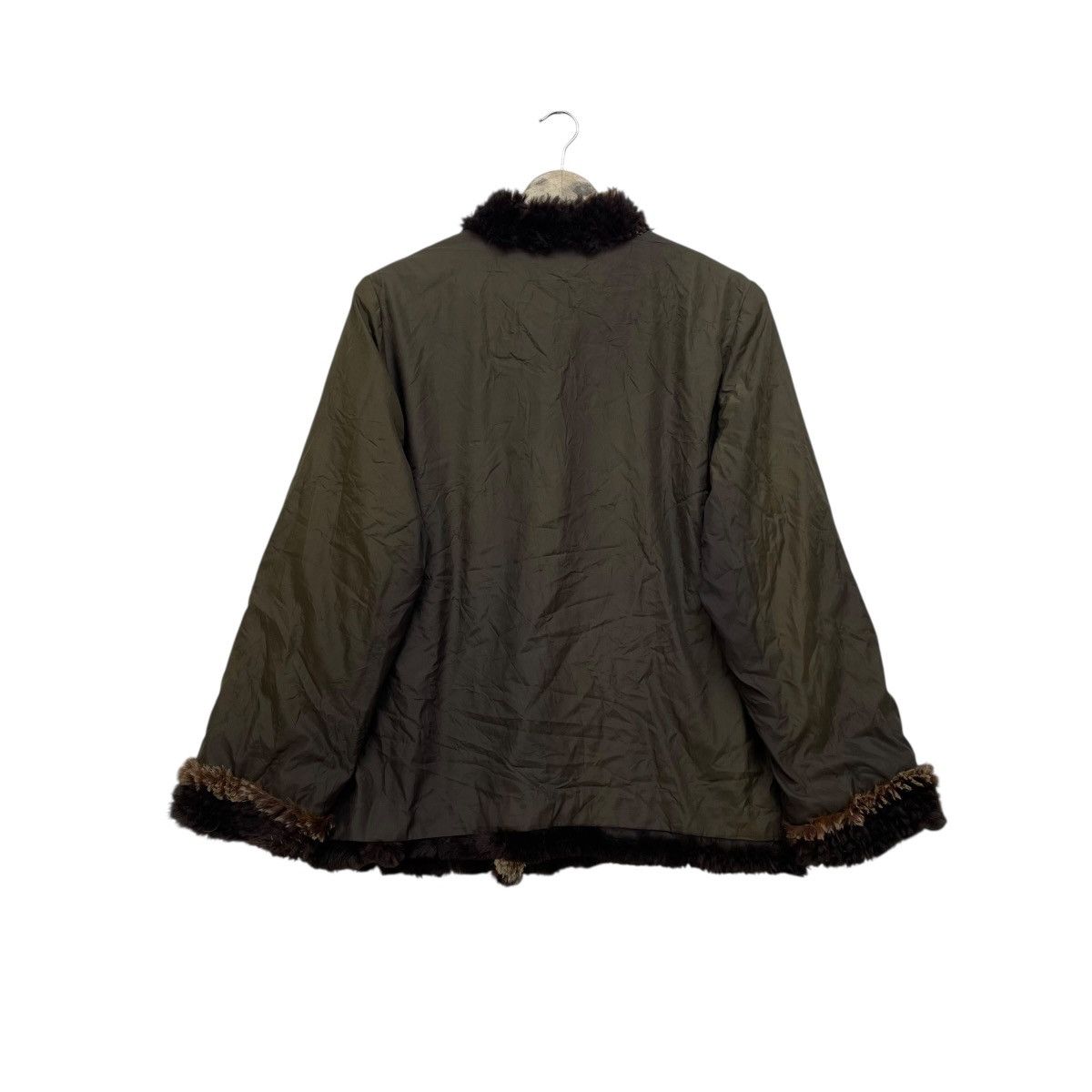 Balmain 💥Balmain Faux Fur Reversible Jacket Size M / US 6-8 / IT 42-44 - 5 Thumbnail