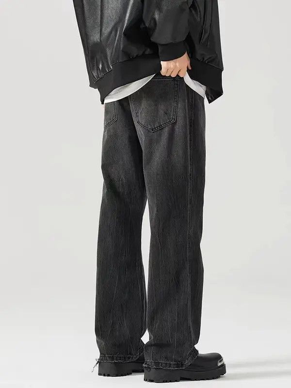 VIBE Vintage washed and tie-dyed micro flare jeans Size US 32 / EU 48 - 8 Thumbnail