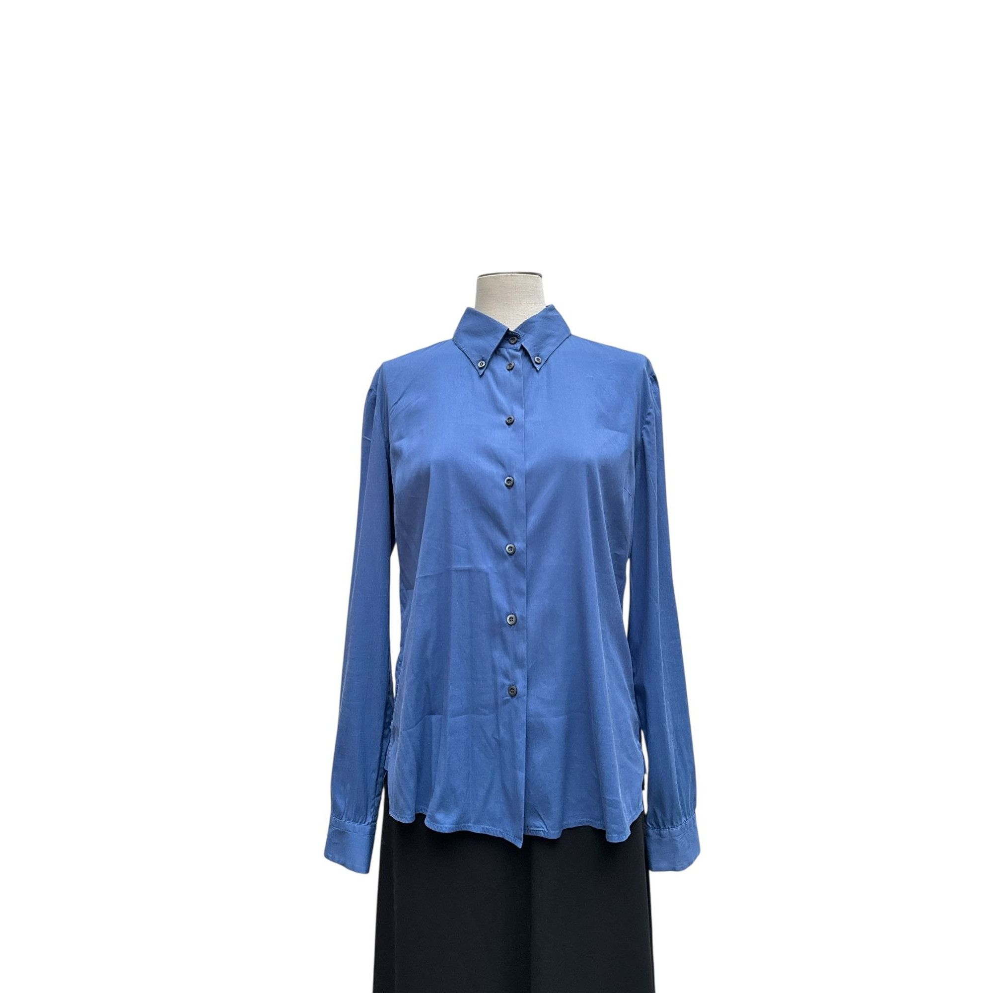 Prada Blue Open-Back Shirt Size M / US 6-8 / IT 42-44 - 1 Thumbnail