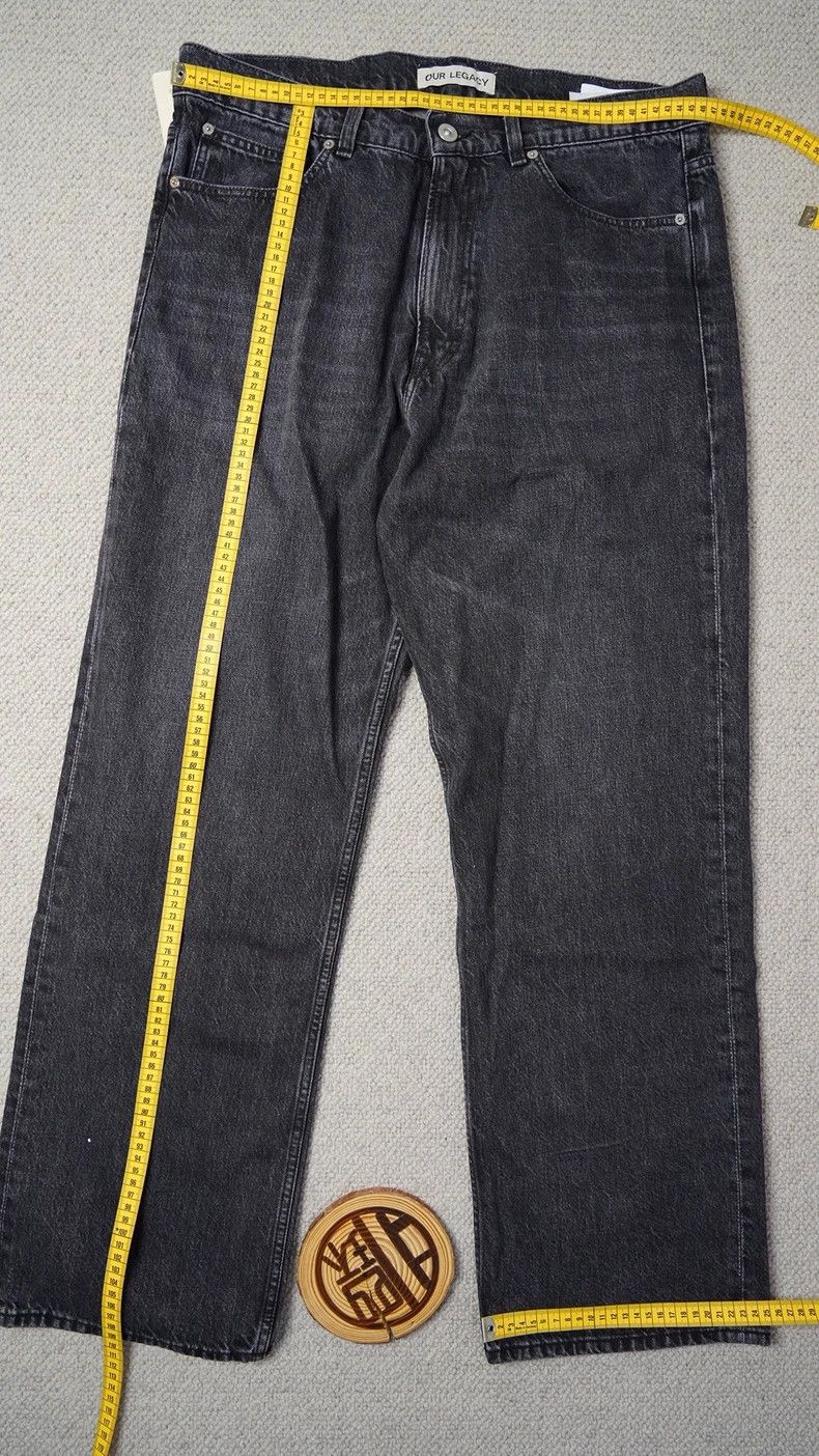Our Legacy our legacy size 52 Third Cut Washed Grey Jeans 2502-Nextar Size US 34 / EU 50 - 8 Thumbnail