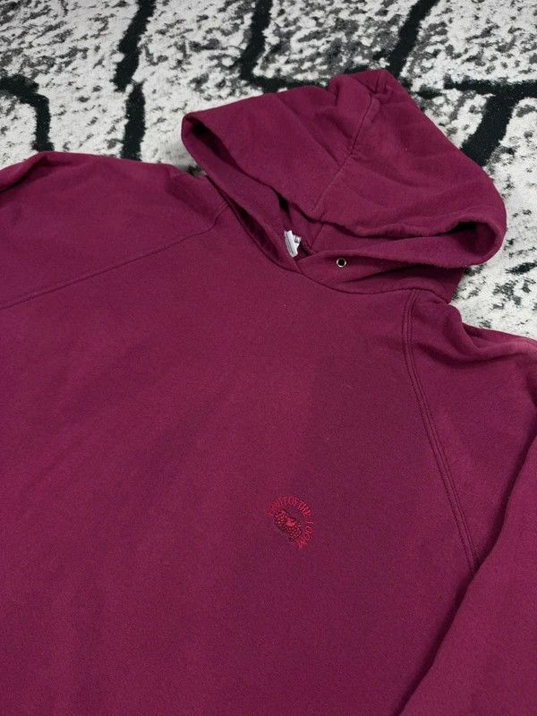 Fruit Of The Loom Vintage Fruit of the Loom hoodie, burgundy, XXL Size US XXL / EU 58 / 5 - 3 Thumbnail
