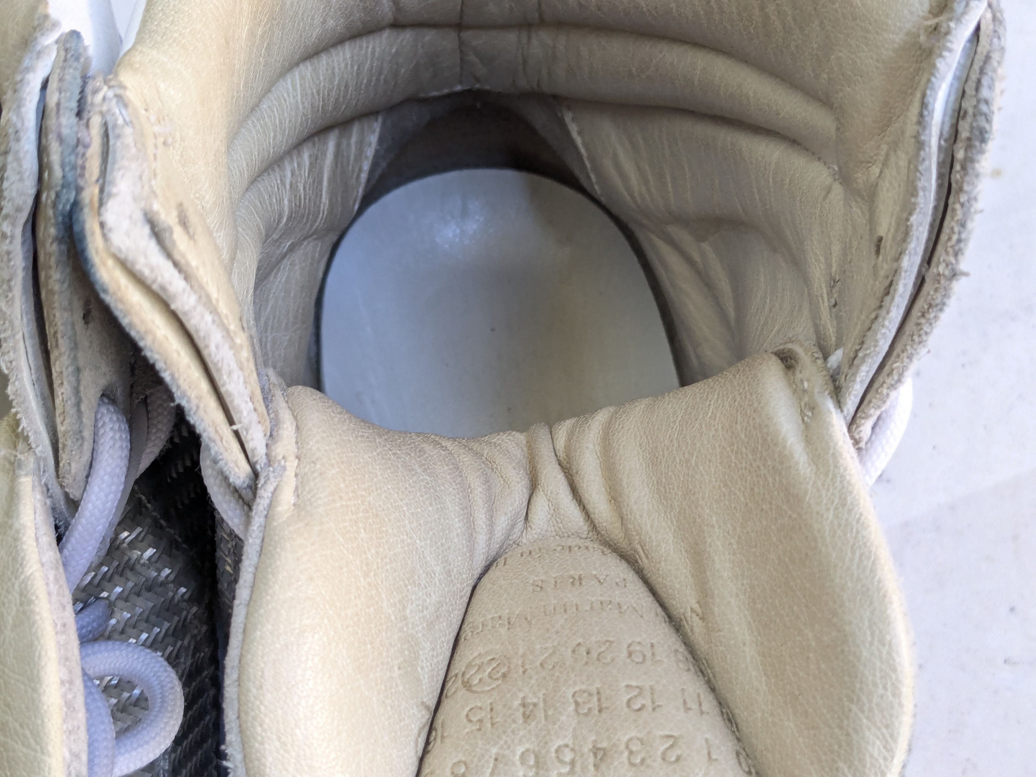 Maison Margiela Maison Margiela High Tops Sneakers 9 42 White Silver Size US 9 / EU 42 - 5 Thumbnail