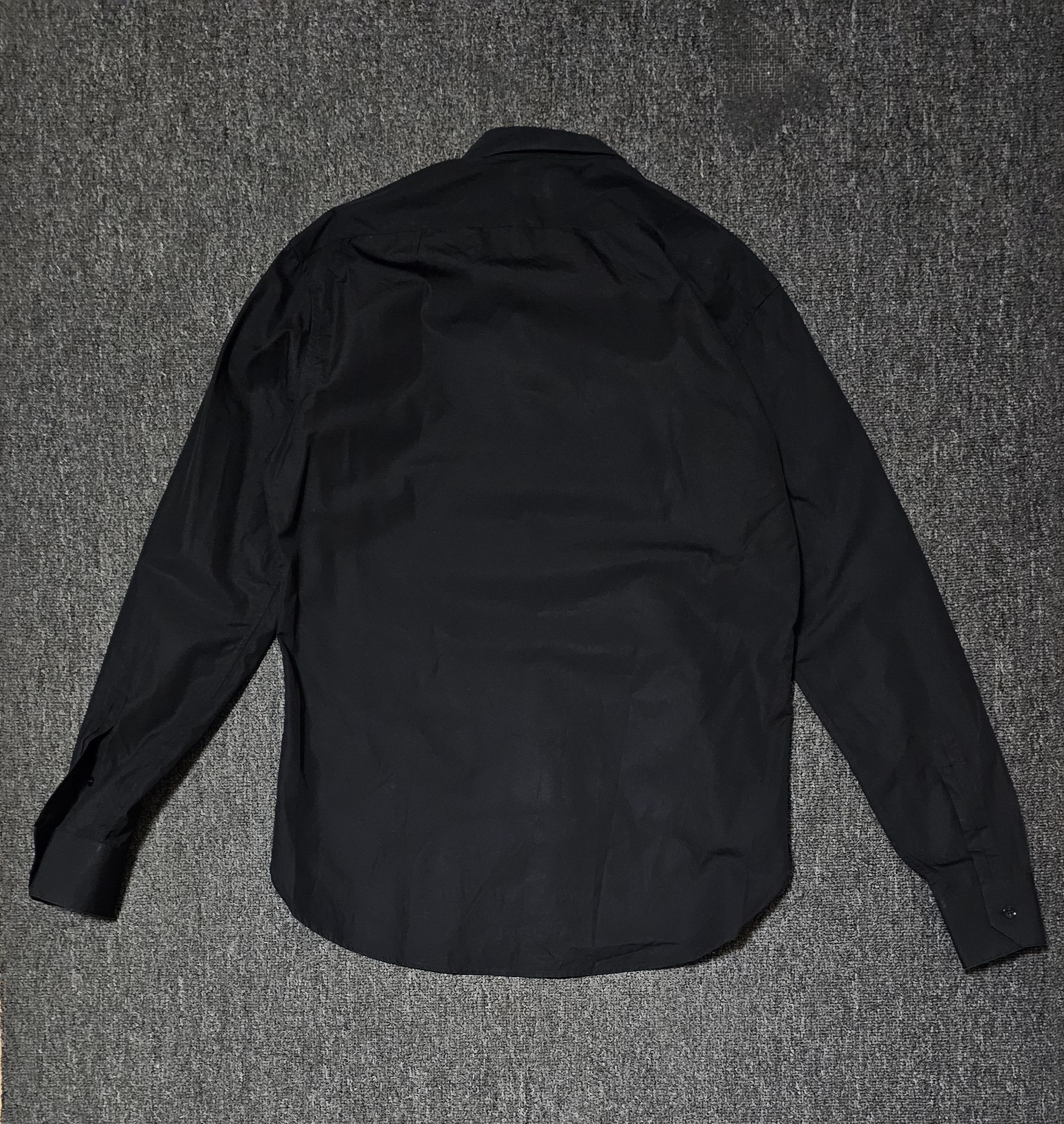 Saint Laurent Paris Saint Laurent Men's Black Shirt Size 38 Size US L / EU 52-54 / 3 - 4 Thumbnail