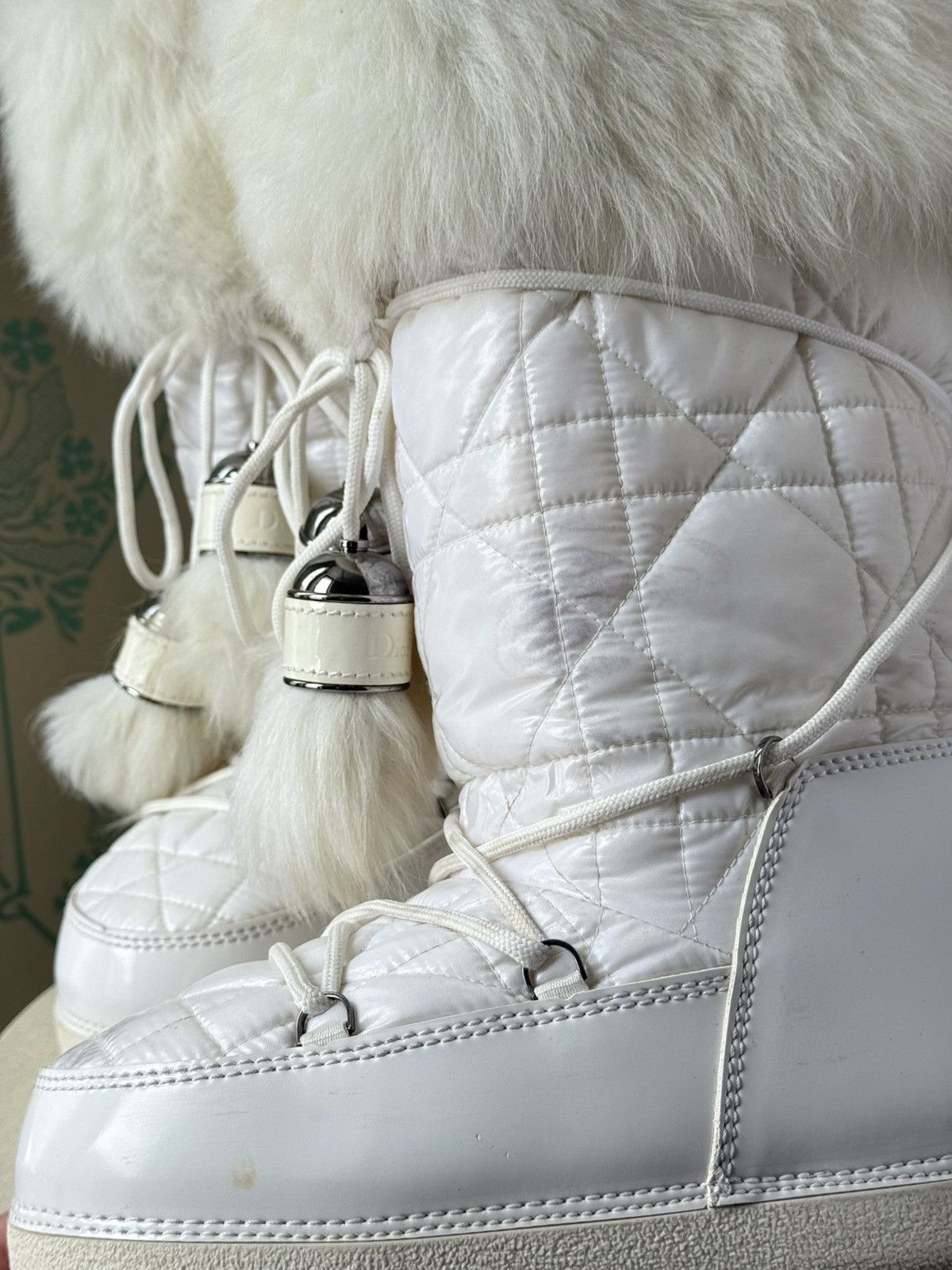 Dior DIOR Moon Boots Fur Snow White by John Galliano Size: 35-37 Size US 6 / IT 36 - 15 Thumbnail