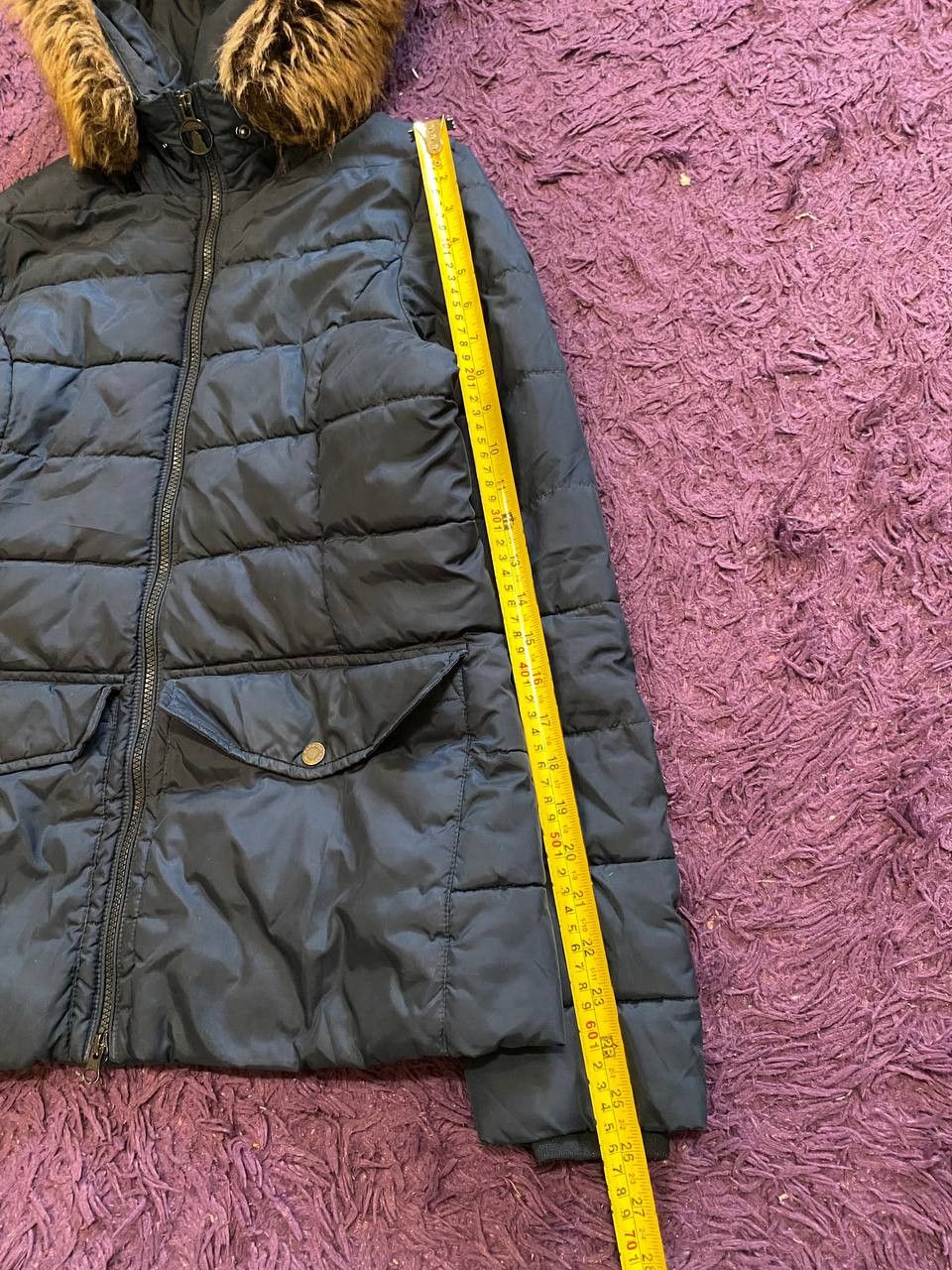 Barbour Vintage Barbour Puffer Jacket Size 8 Size M / US 6-8 / IT 42-44 - 3 Thumbnail