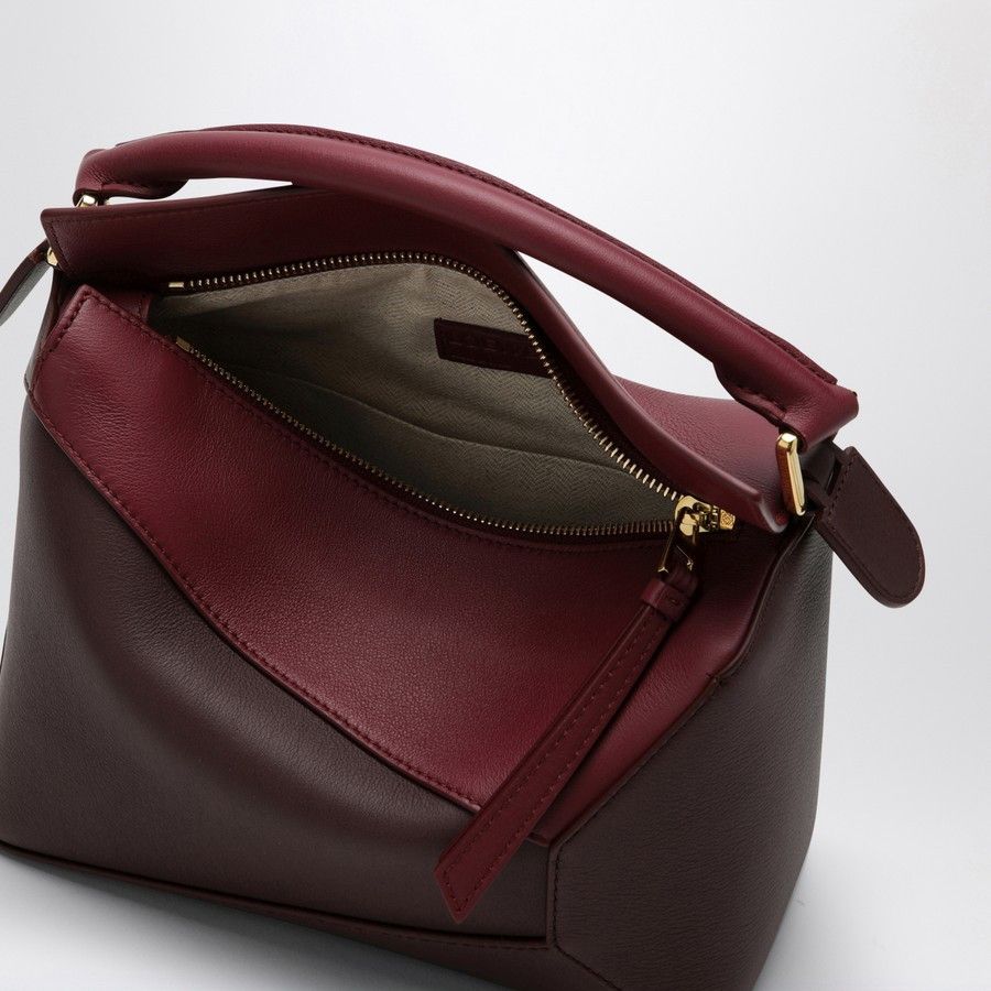 Loewe o1d2blof0824 Size: OS / Small Puzzle Bag in Burgundy Size ONE SIZE - 4 Thumbnail
