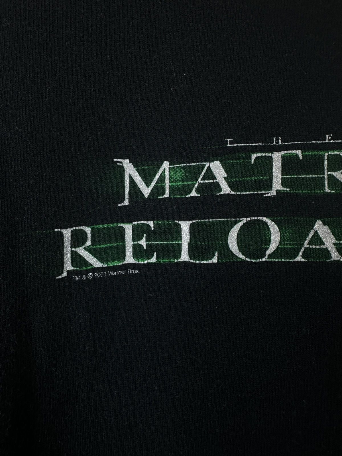Vintage Vintage 2003 Matrix Reloaded movie tee T-shirt Size US XL / EU 56 / 4 - 3 Thumbnail