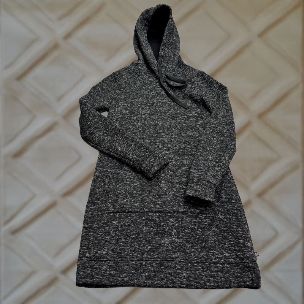 Fabletics Fabletics Hoodie Sweater Dress Womens Small Yukon Charcoal Gray Heathered Size S / US 4 / IT 40 - 1 Thumbnail