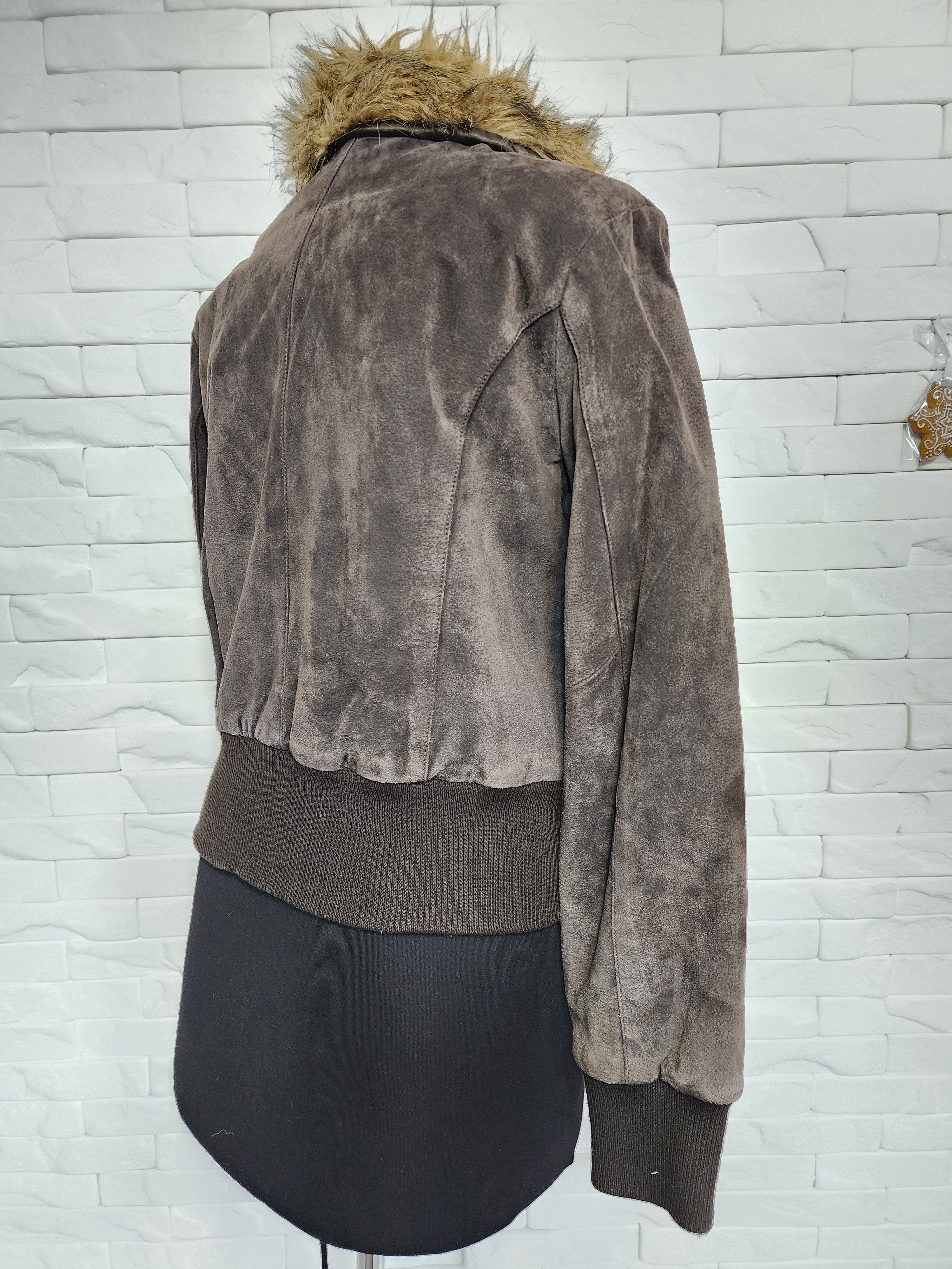 Other Brown Suede Jacket: Women's Classic Bjmber. Size M / US 6-8 / IT 42-44 - 6 Thumbnail