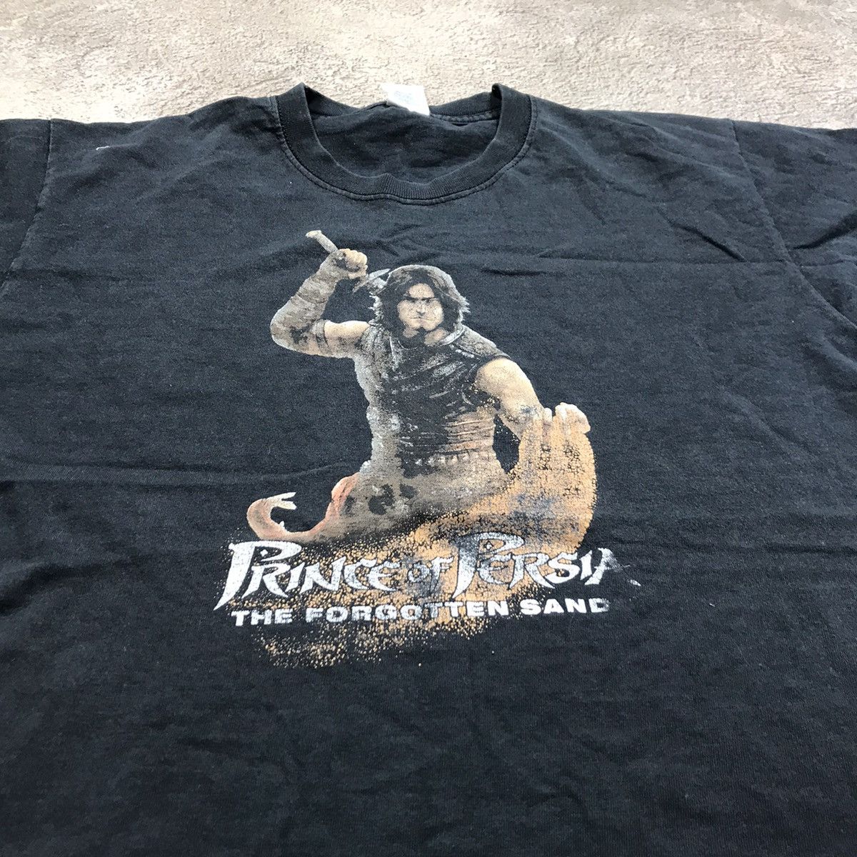 Vintage Vintage 90s Prince of Persia Sun Faded Graphic Tee Grunge L Size US L / EU 52-54 / 3 - 3 Thumbnail