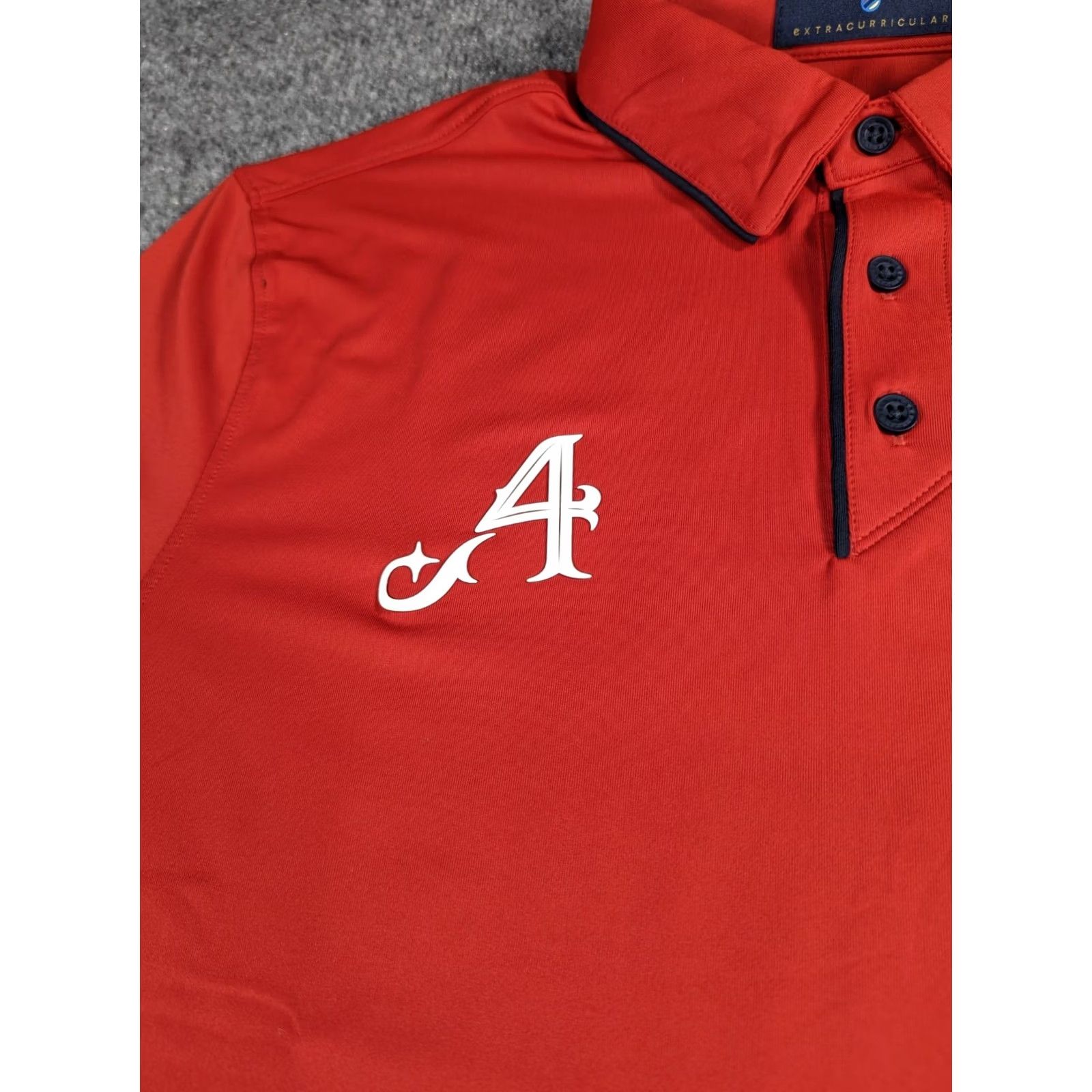 Vintage GC Tie Mens S Red NEW Extracurricular Golf Polo Four Aces Logo Size Activities NWT Size US S / EU 44-46 / 1 - 4 Thumbnail