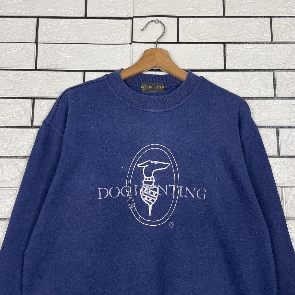 Japanese Brand Dog Hunting Big Logo Crewneck Sweatshirt Size US M / EU 48-50 / 2 - 2 Thumbnail