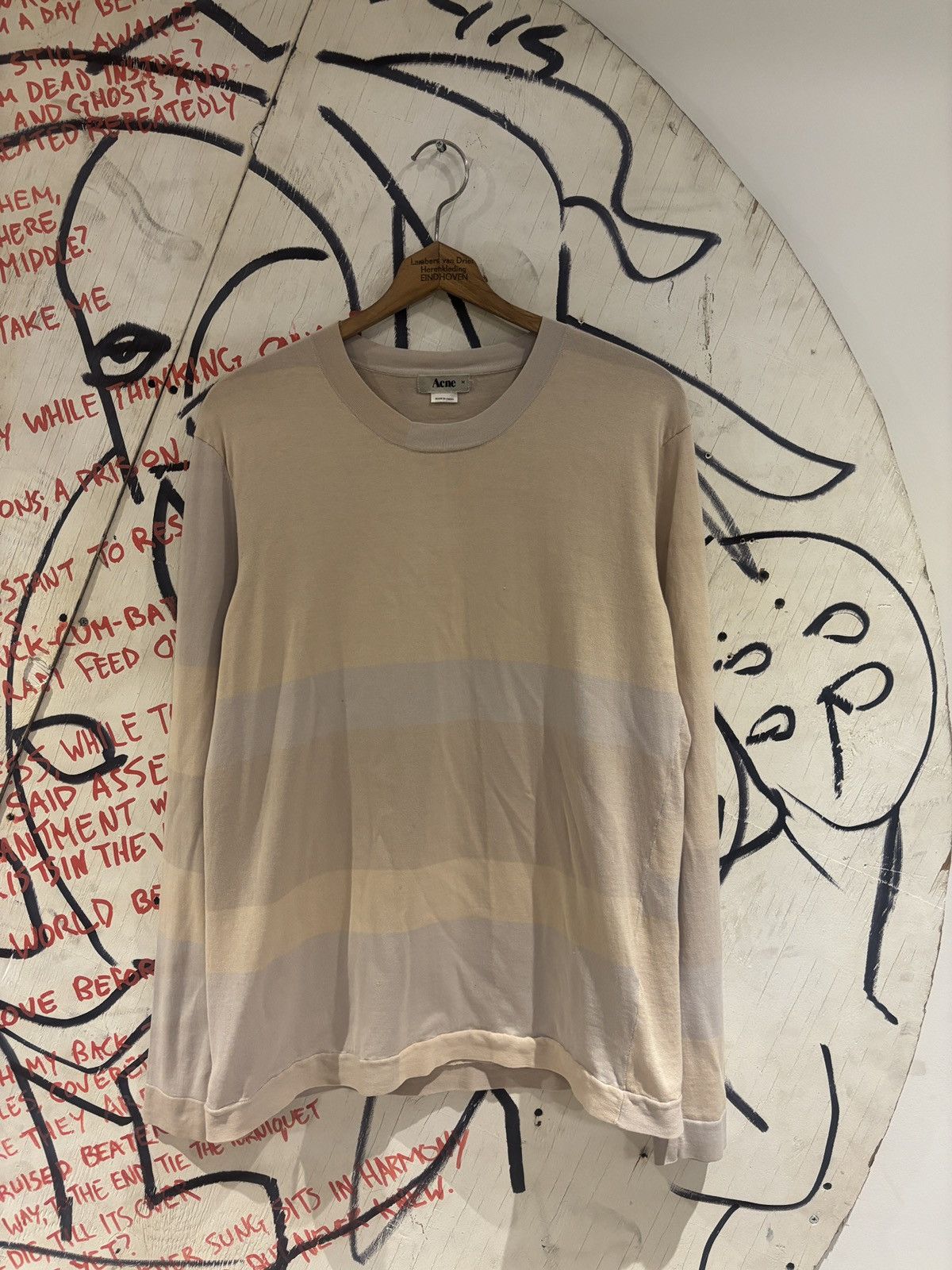 Acne Studios Vintage 2011 Acne Studios SS11 Herbert Striped Longsleeve Size US M / EU 48-50 / 2 - 2 Thumbnail