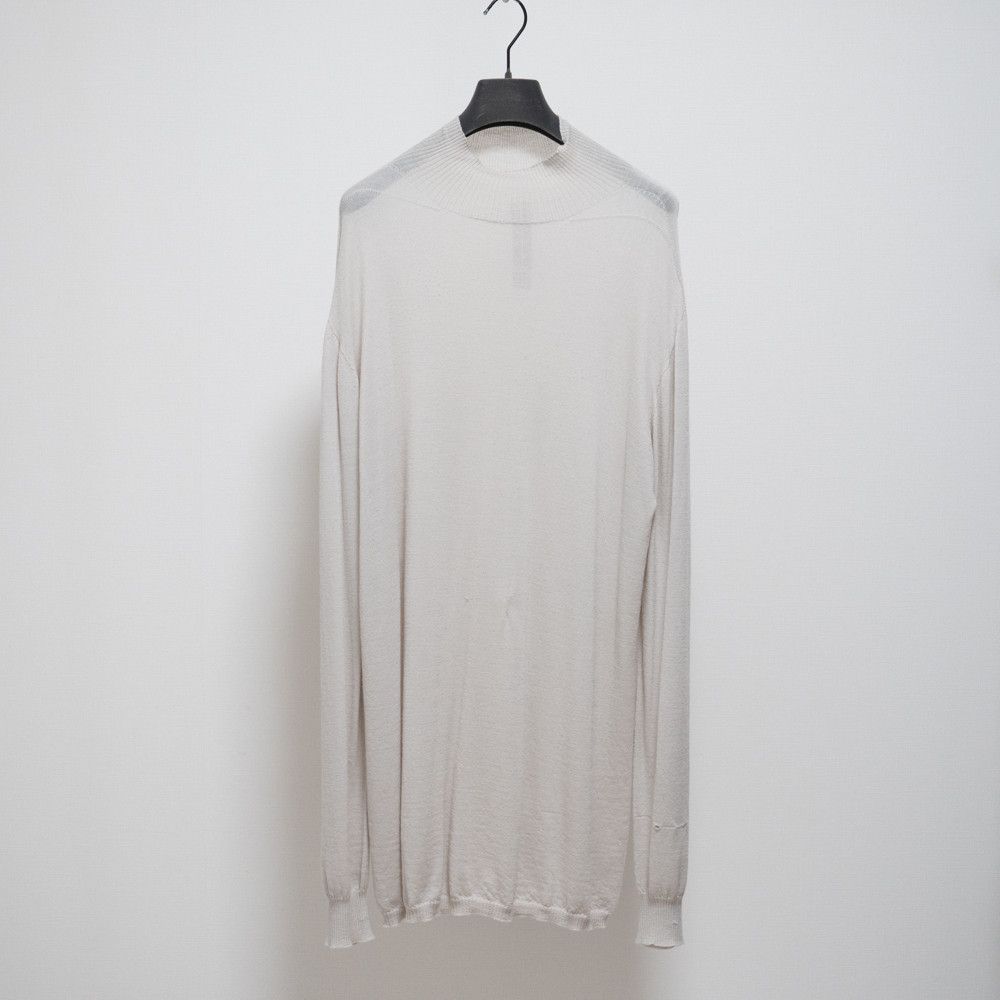 Rick Owens Rick Owens 16FW MASTODON Oversized Turtle Neck Sweater Pearl Size US L / EU 52-54 / 3 - 1 Thumbnail