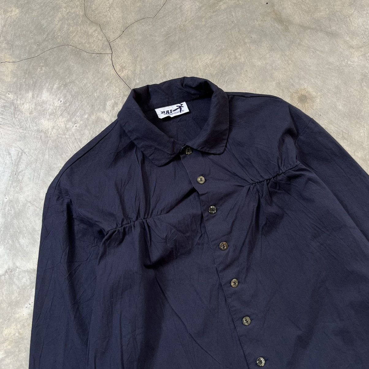 Issey Miyake Vintage Hai Sporting Gear Longsleeve Shirt Size US M / EU 48-50 / 2 - 2 Thumbnail