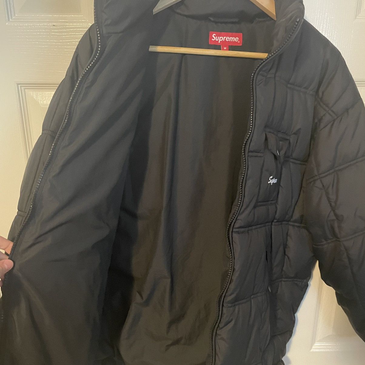 Supreme SS21 Supreme Iggy Pop Puffer Jacket Black Size Medium Size US M / EU 48-50 / 2 - 5 Thumbnail