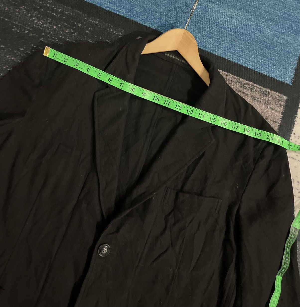 Yohji Yamamoto Vintage Yohji Yamamoto Pour Homme Wool Jacket Size US L / EU 52-54 / 3 - 19 Thumbnail