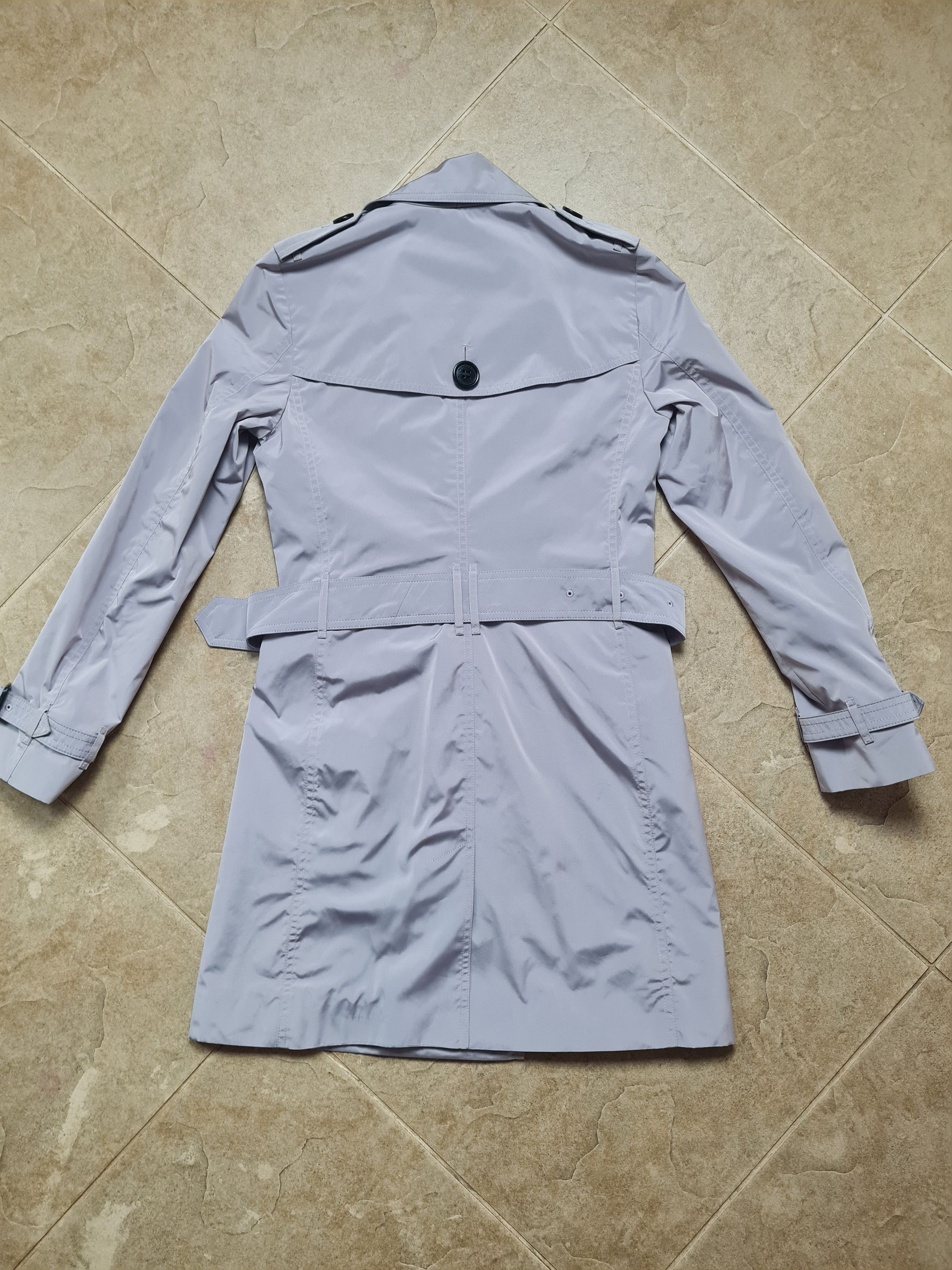 Burberry Burberry Trench Coat Size/S Cotton Blend Nova check Gray Size S / US 4 / IT 40 - 9 Thumbnail