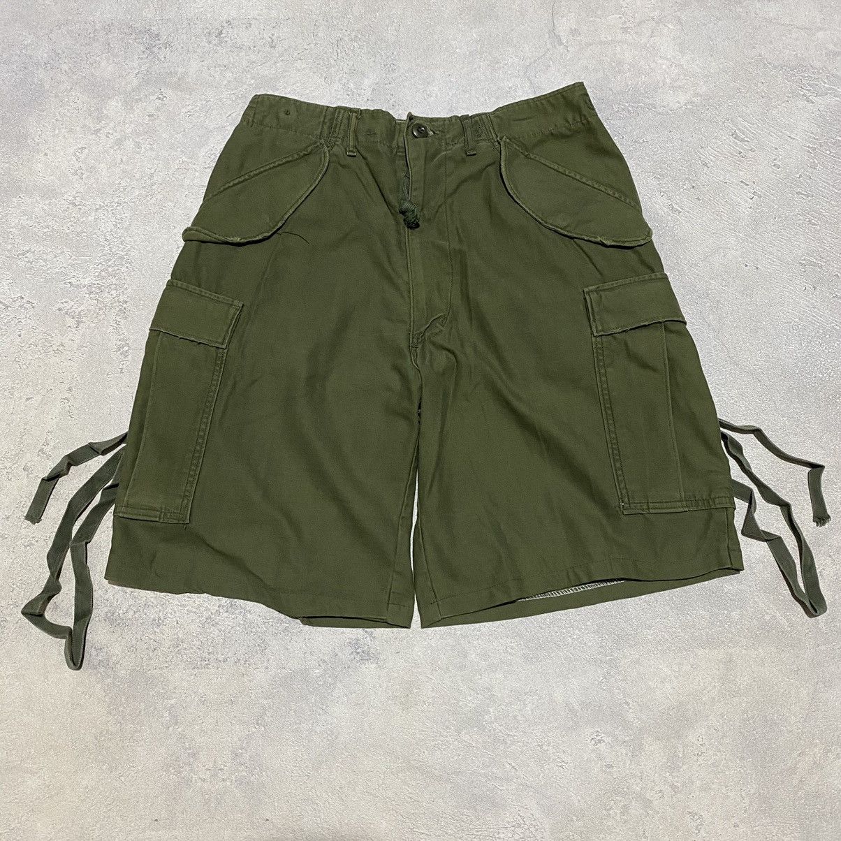 Vintage M65 Trousers Cut to Short Pants