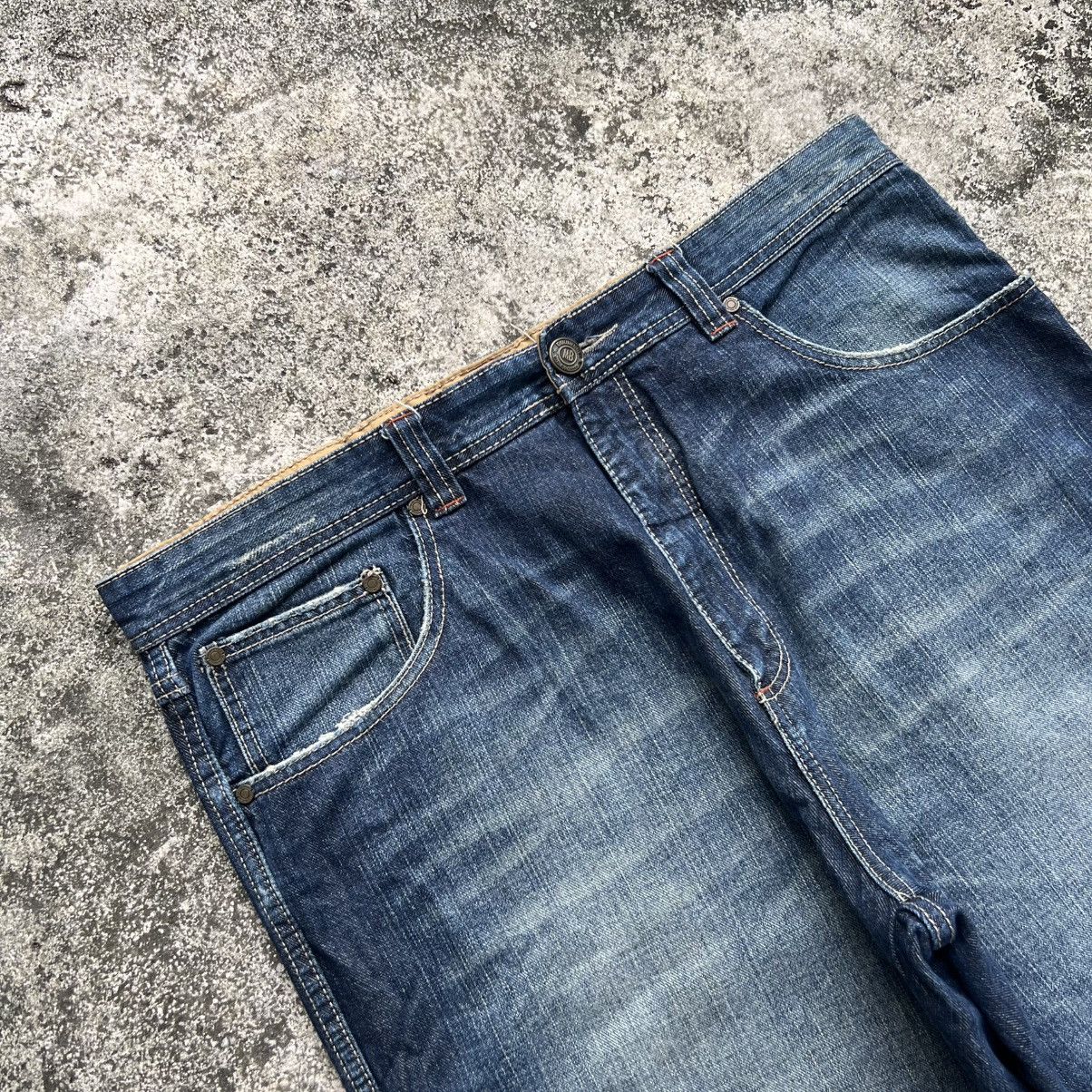 Pelle Pelle “y2k style” PELLE PELLE ACID WASH BAGGY JEANS Size US 38 / EU 54 - 5 Thumbnail