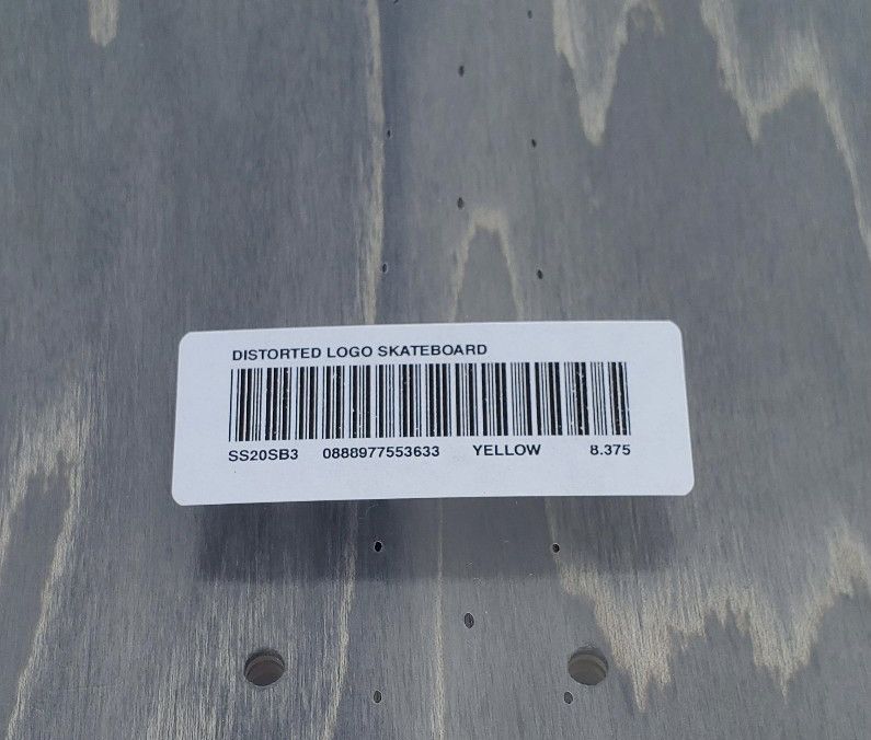 Supreme Supreme Distorted Logo Skateboard Size ONE SIZE - 5 Thumbnail