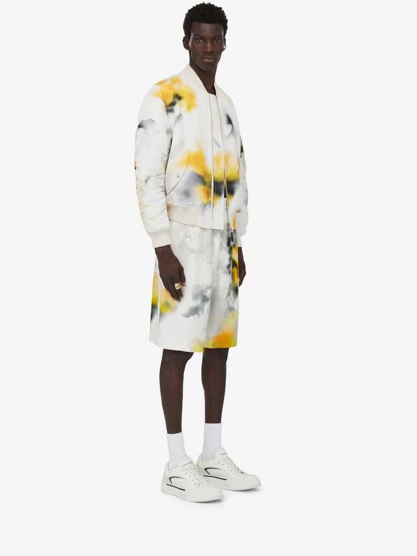 Alexander McQueen Obscured flower padded bomber jacket size 48 Size US M / EU 48-50 / 2 - 3 Thumbnail
