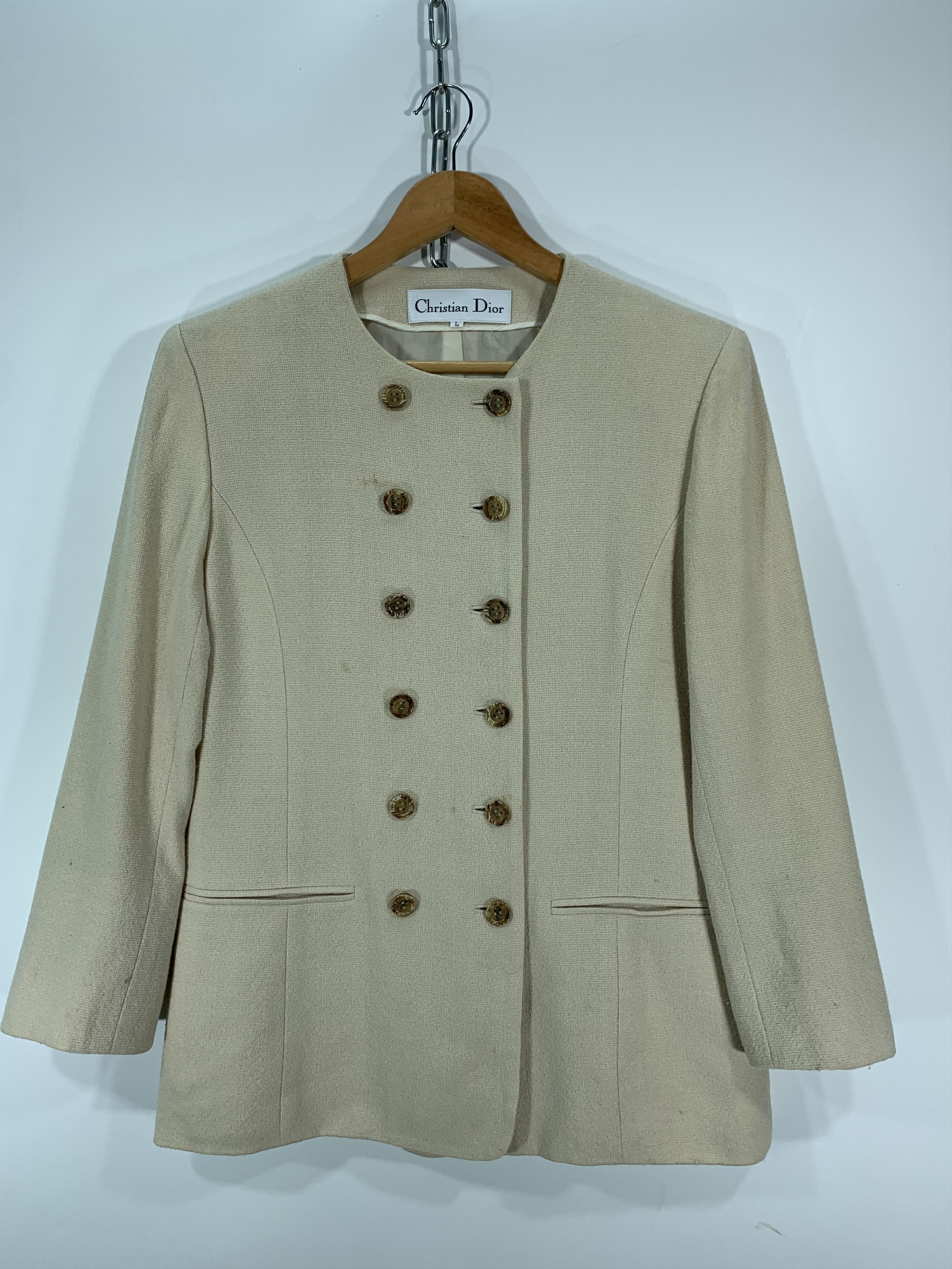 Dior Vintage Christian Dior Lanen Jacket Size US S / EU 44-46 / 1 - 1 Thumbnail