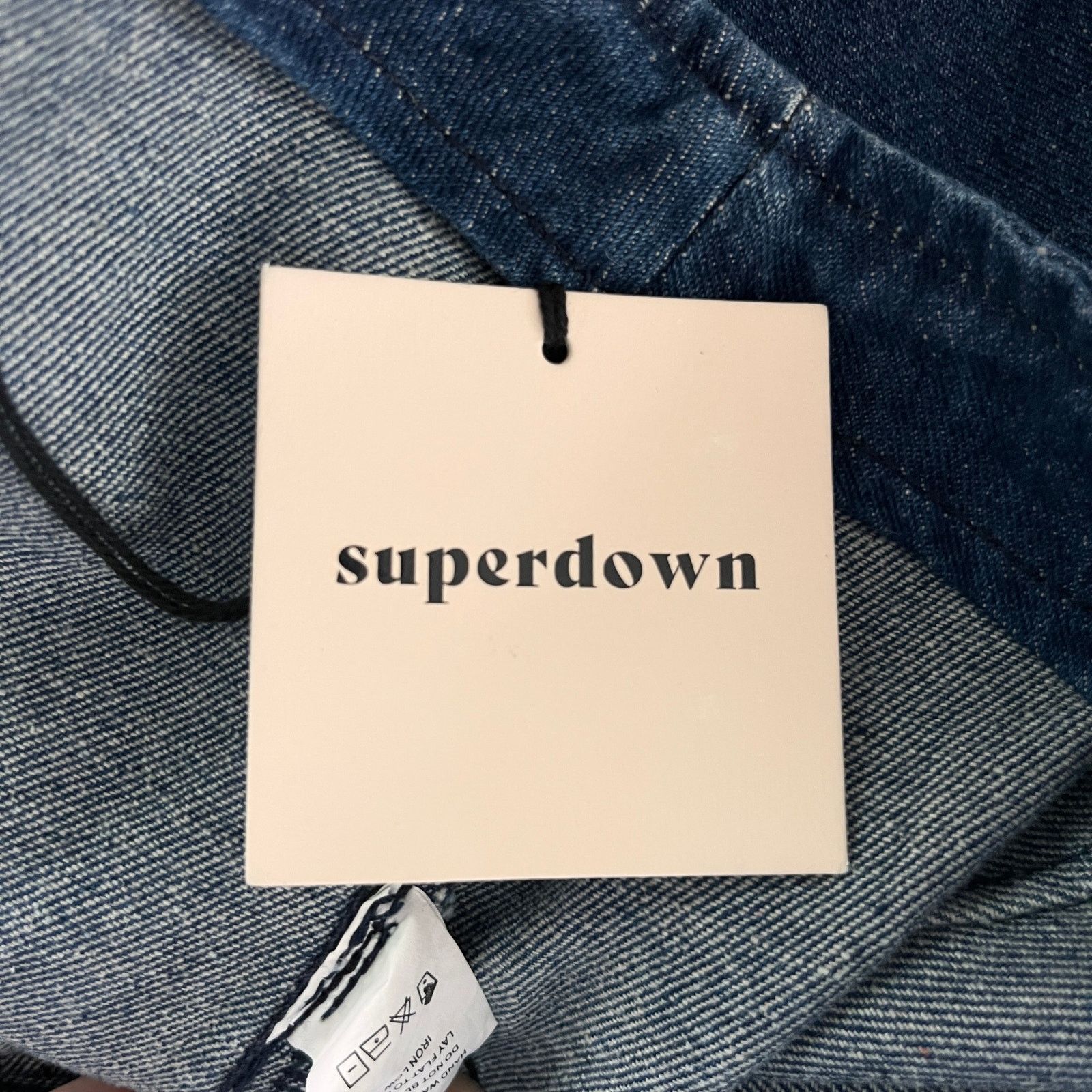 superdown Superdown Tirza Maxi Skirt Denim 24 New Size 24" / US 00 / IT 34 - 6 Thumbnail