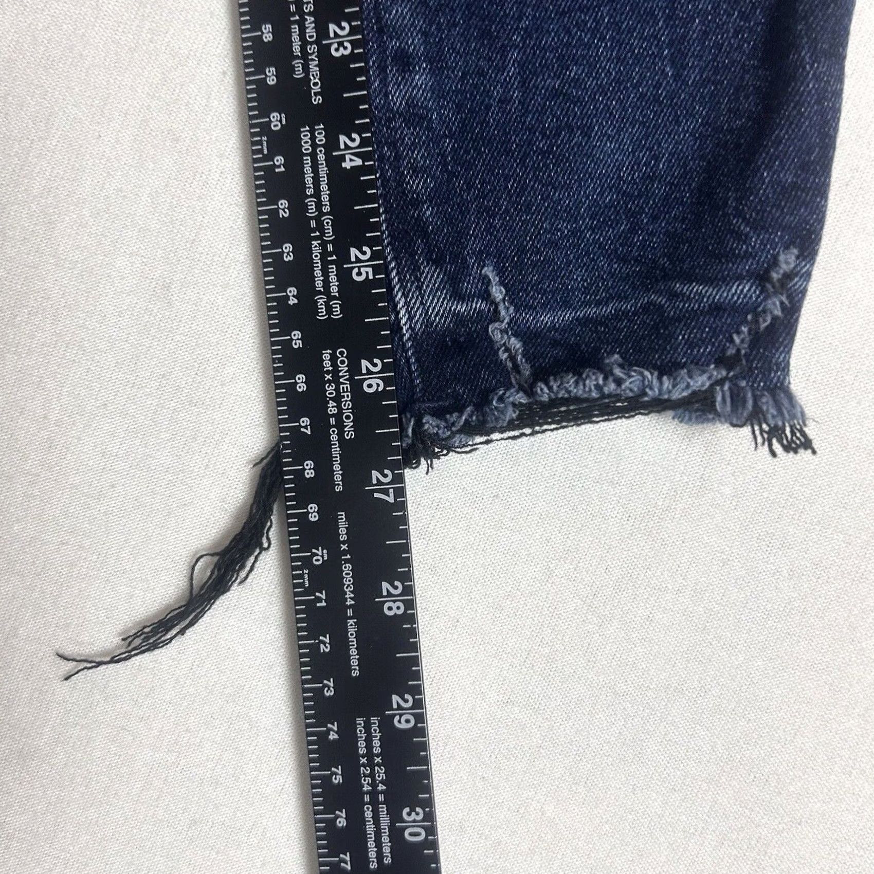 Old Navy Old Navy Rockstar Jeans Women's Size 2 Button Fly Mid Rise Skinny Denim Regular Inseam 27 Blue Jeans Size 26" / US 2 / IT 38 - 7 Thumbnail
