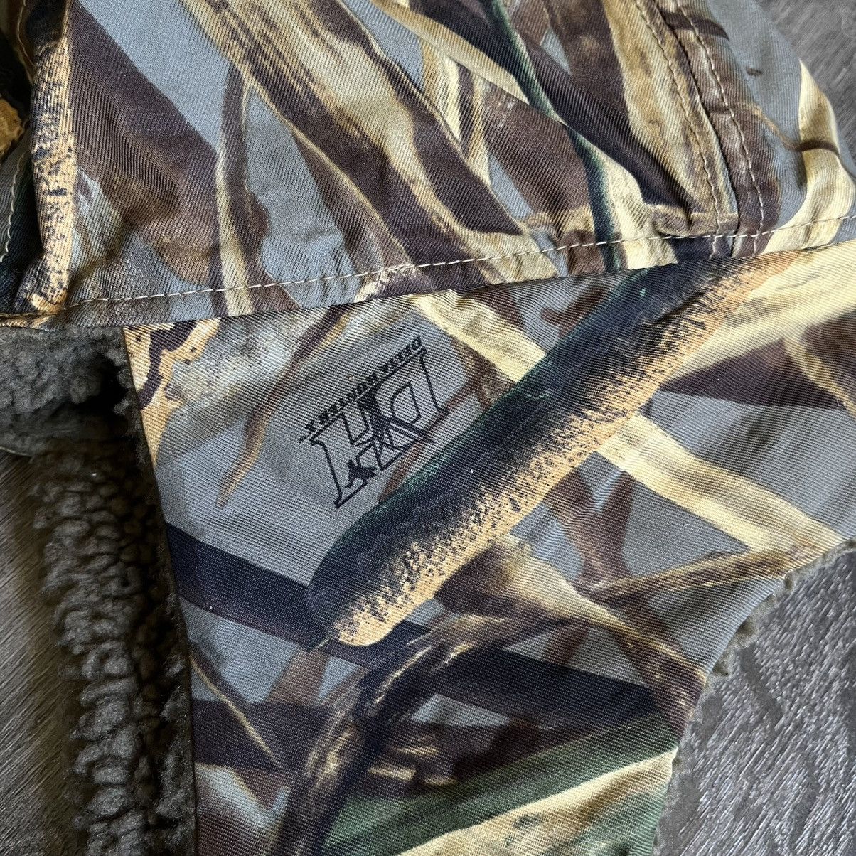 Columbia Vintage Columbia Fleece Lined Delta X Hunter Camo Winter Hat Size ONE SIZE - 4 Thumbnail