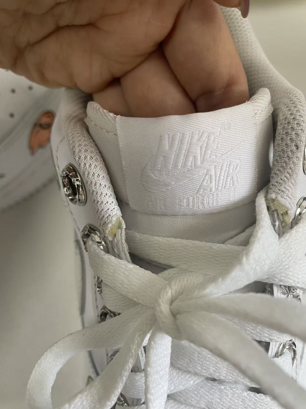 Chrome Hearts Chrome Hearts Air Force 1 Matty Boy White Sneakers Size US 12 / EU 45 - 12 Thumbnail