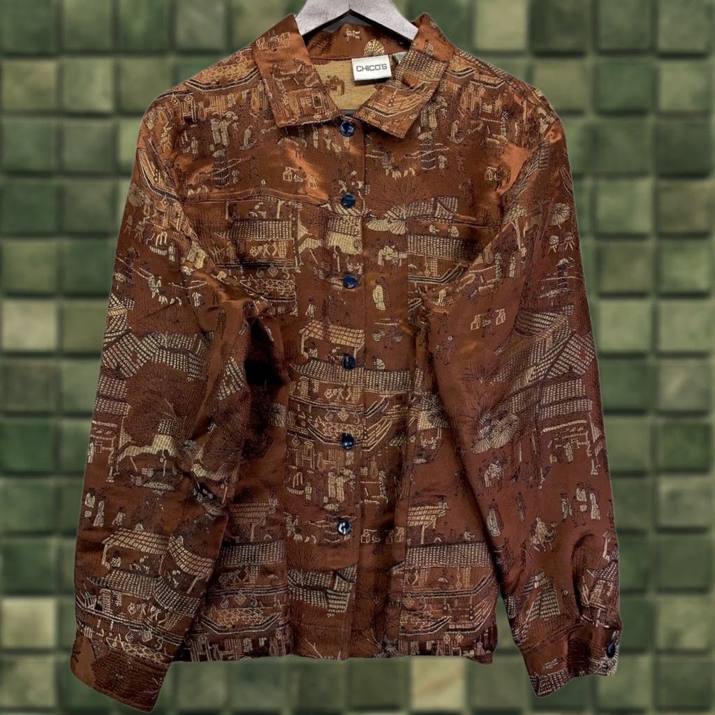 Vintage VINTAGE Chico’s Shirt XS? XXX Size XL / US 12-14 / IT 48-50 - 1 Thumbnail